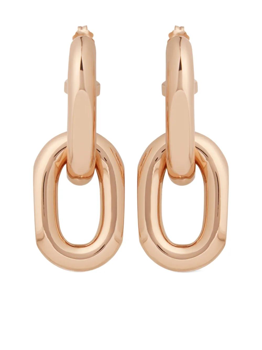 PACO RABANNE Chic Loop Earrings - Metallic
