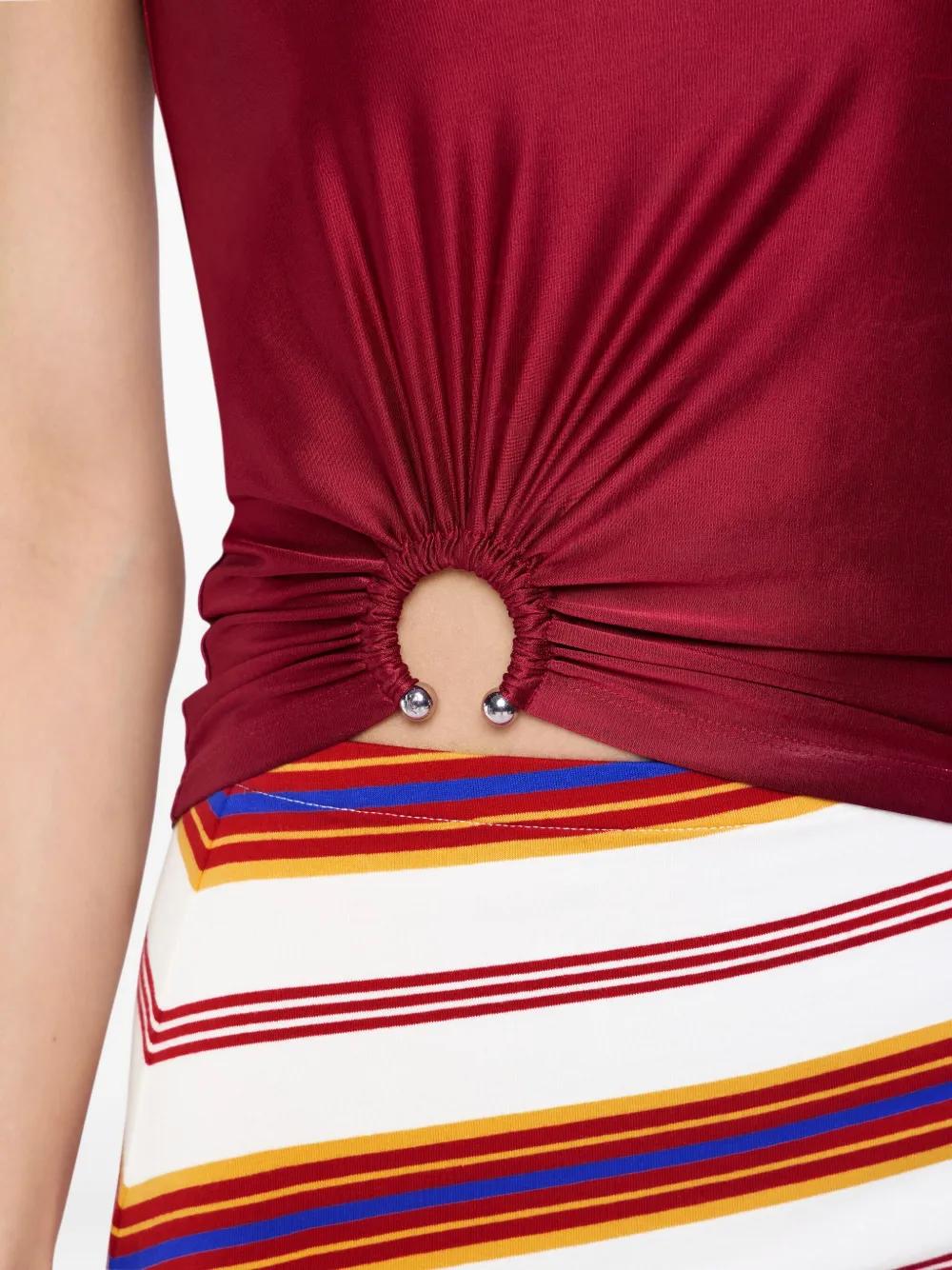 PACO RABANNE Elegant Women's Mini Top - FW25 Collection