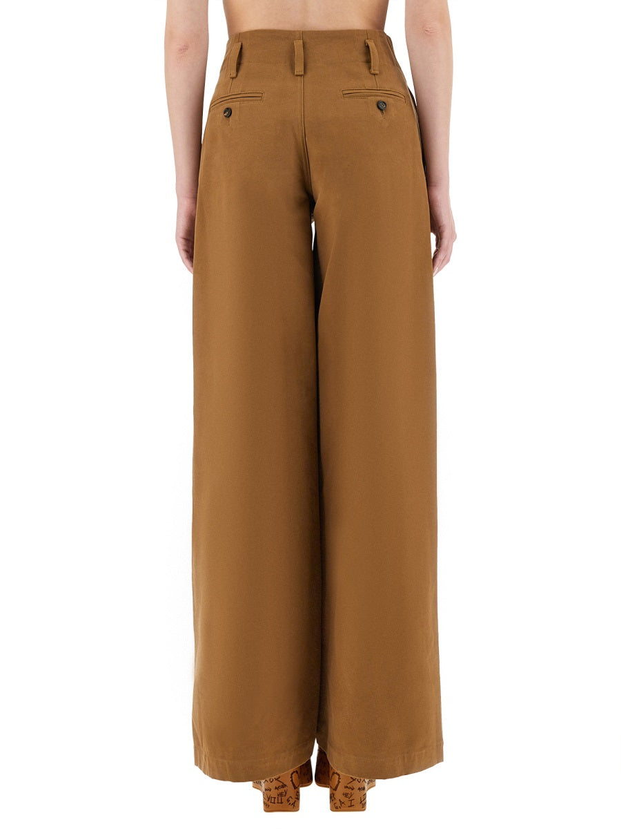 CHLOÉ Wide Leg Pants - Size 36