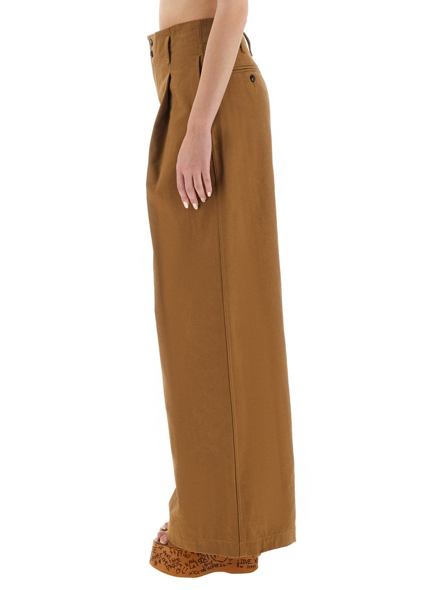 CHLOÉ Wide Leg Pants - Size 36