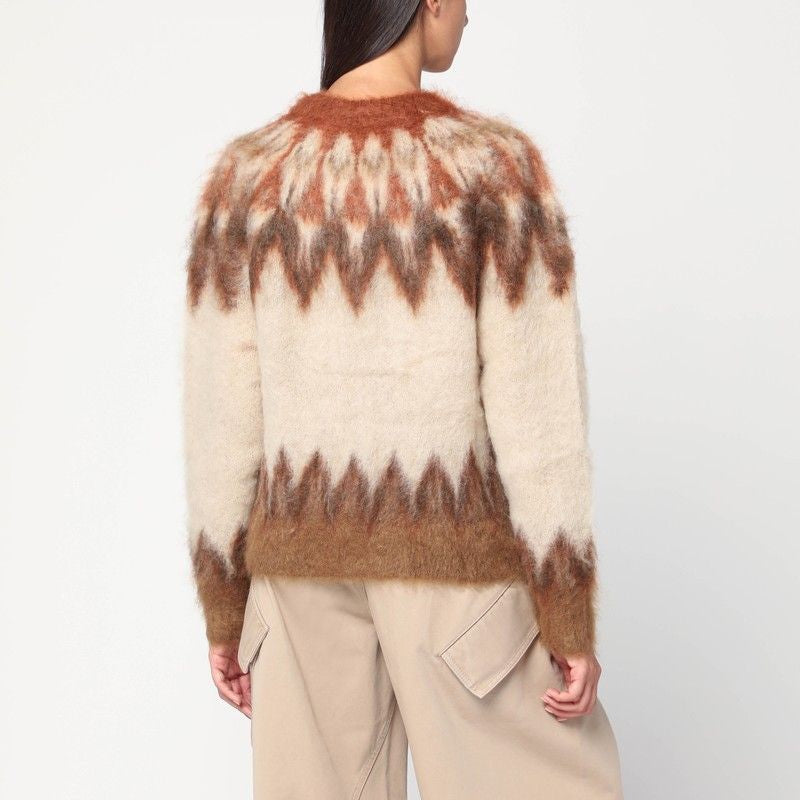 ISABEL MARANT ETOILE Natania Crew Neck Mohair Sweater