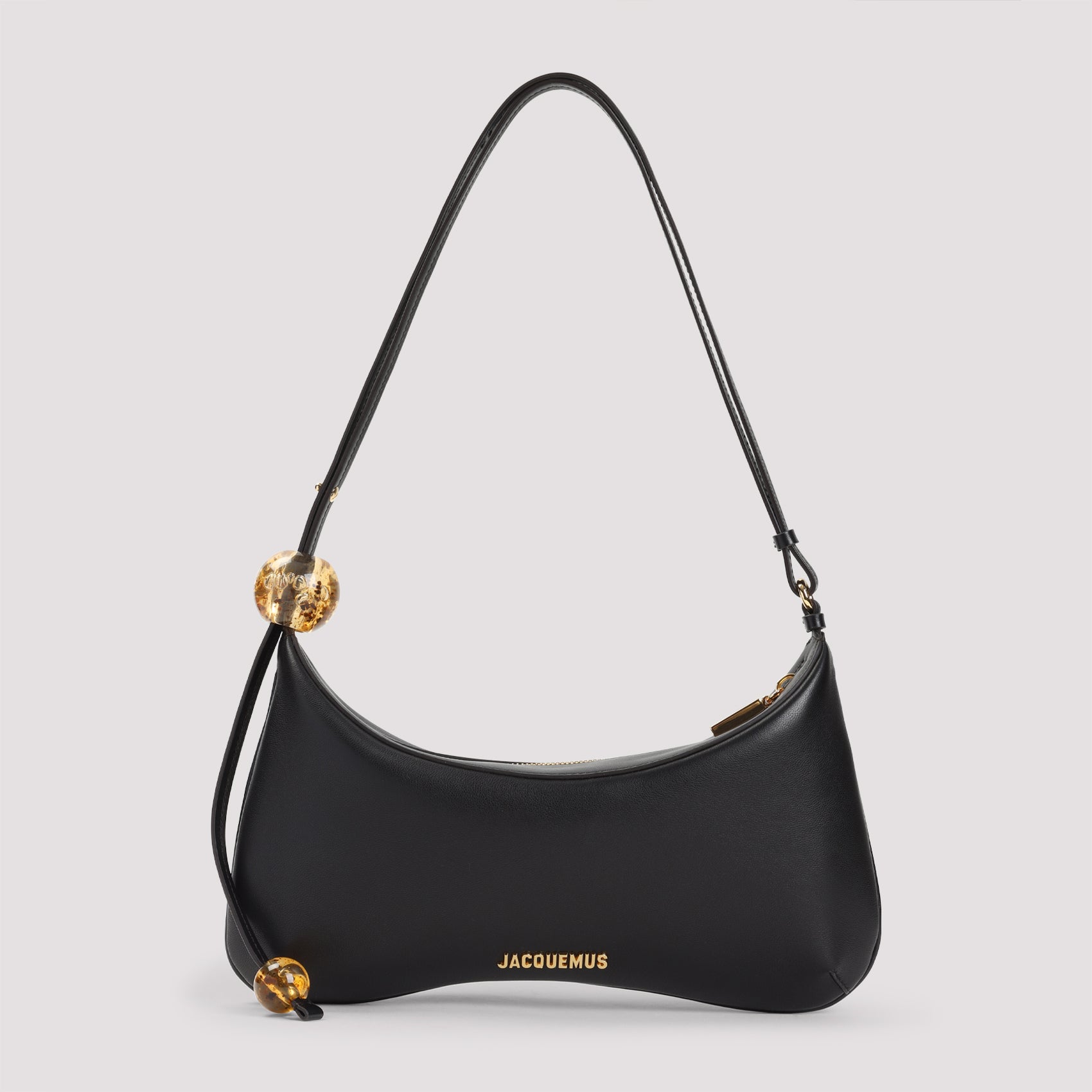 JACQUEMUS Mini Handbag with Pearl Detail - 30cm x 11.5cm x 6cm