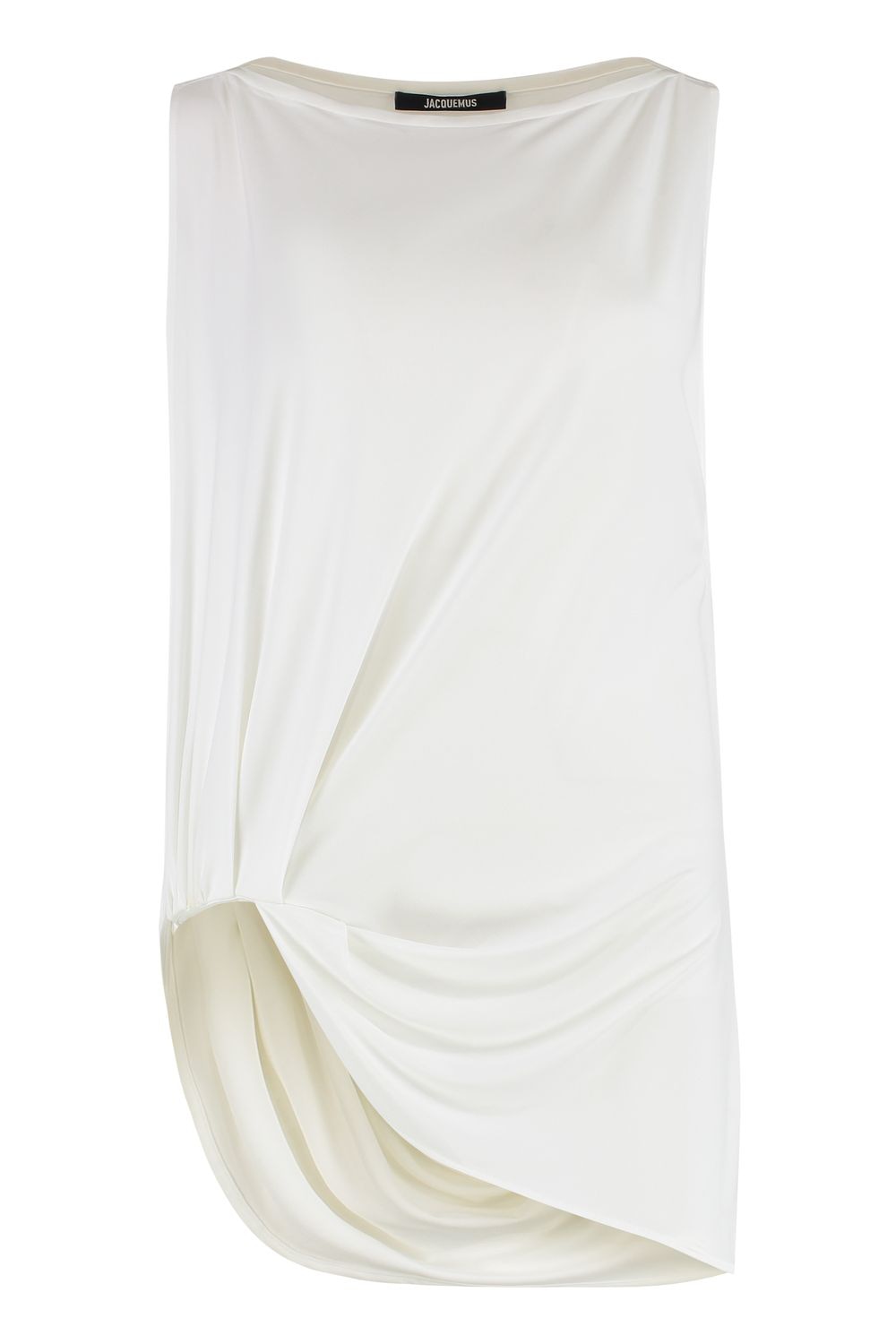 JACQUEMUS Square Neck Cut-Out Top