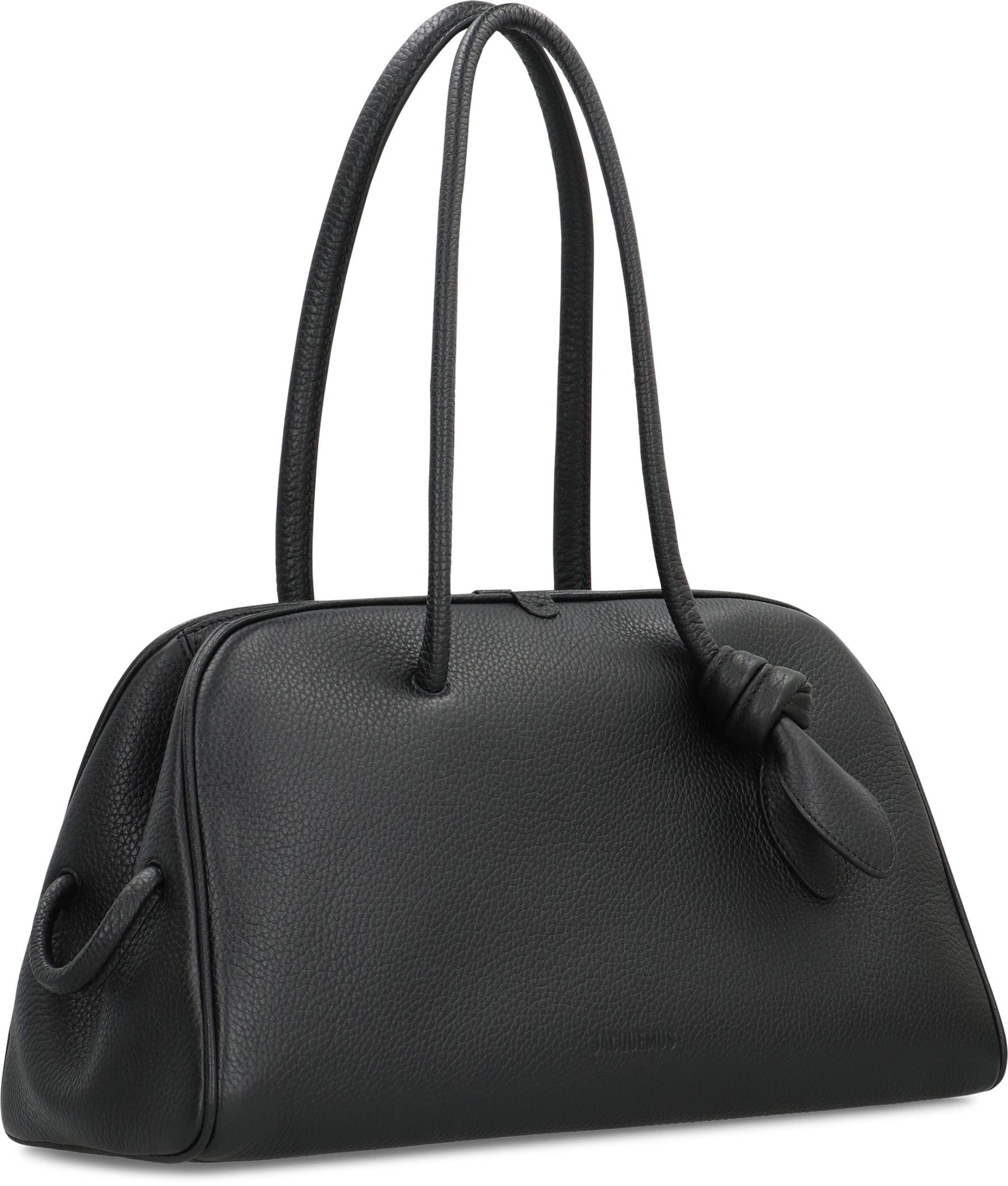 JACQUEMUS Elegant Bowling Handbag (39x21x17 cm)