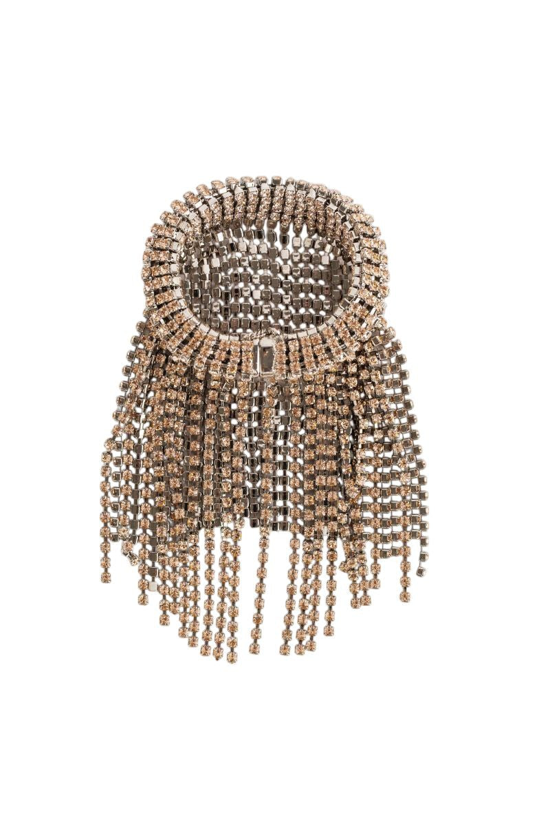 PACO RABANNE Fringe Crystal Bracelet with Magnetic Fastening