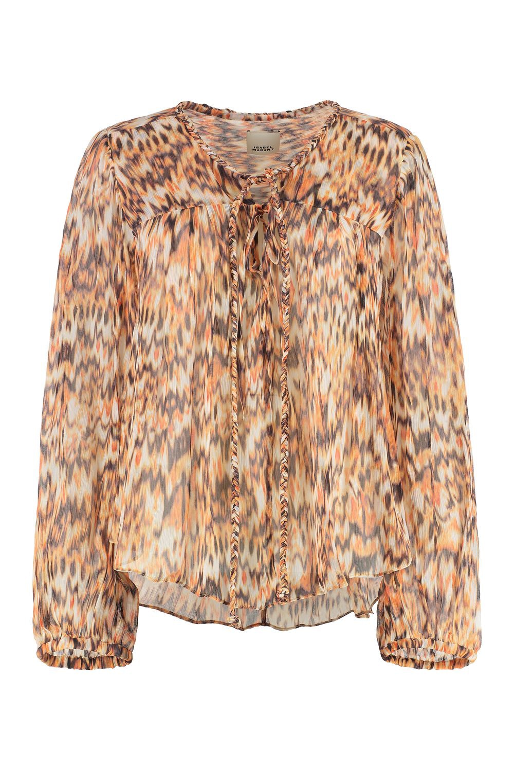 ISABEL MARANT Printed Silk Blouse
