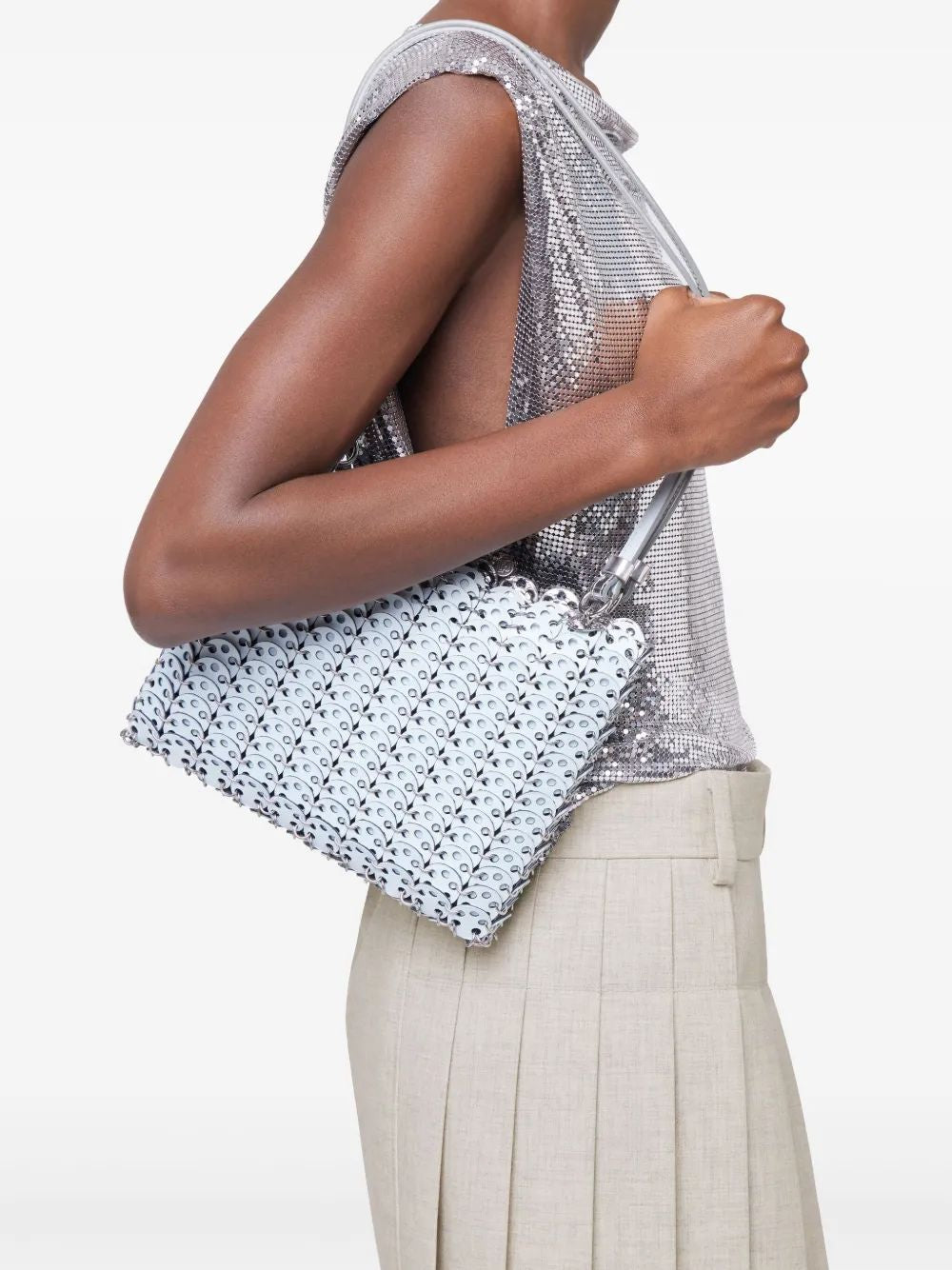 PACO RABANNE Elegant Shoulder Handbag - Perfect for SS25