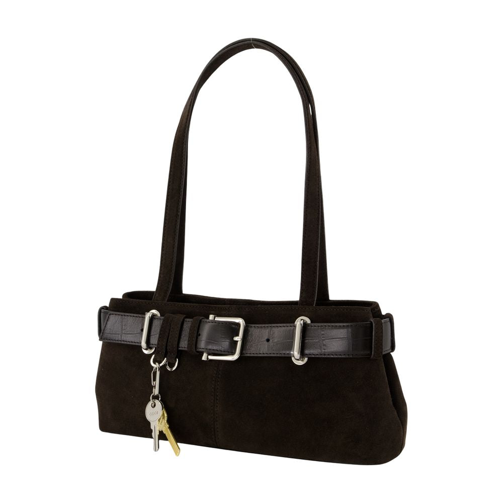 OSOI Mini Suede Shoulder Handbag