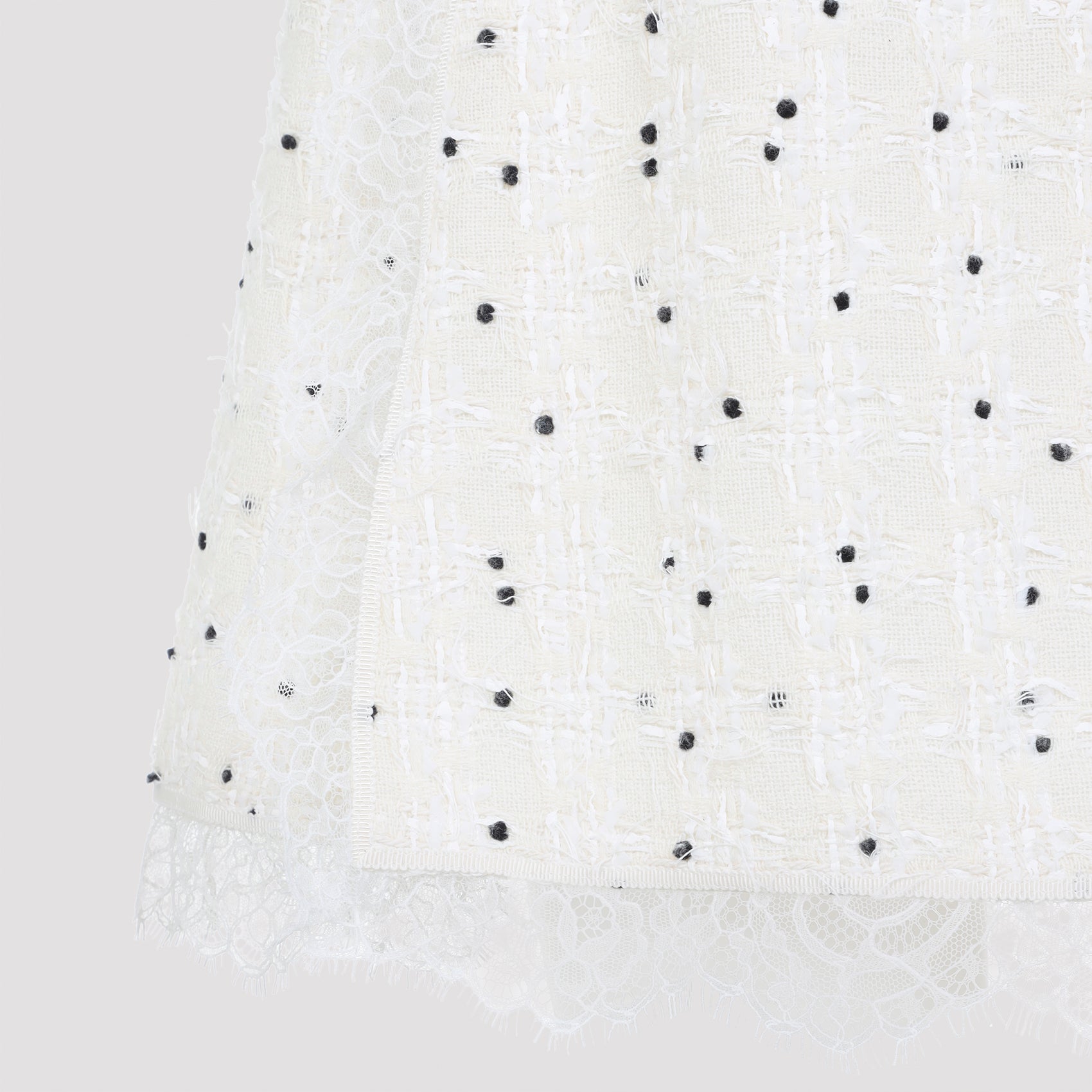 GIAMBATTISTA VALLI Flared Cotton Mini Skirt