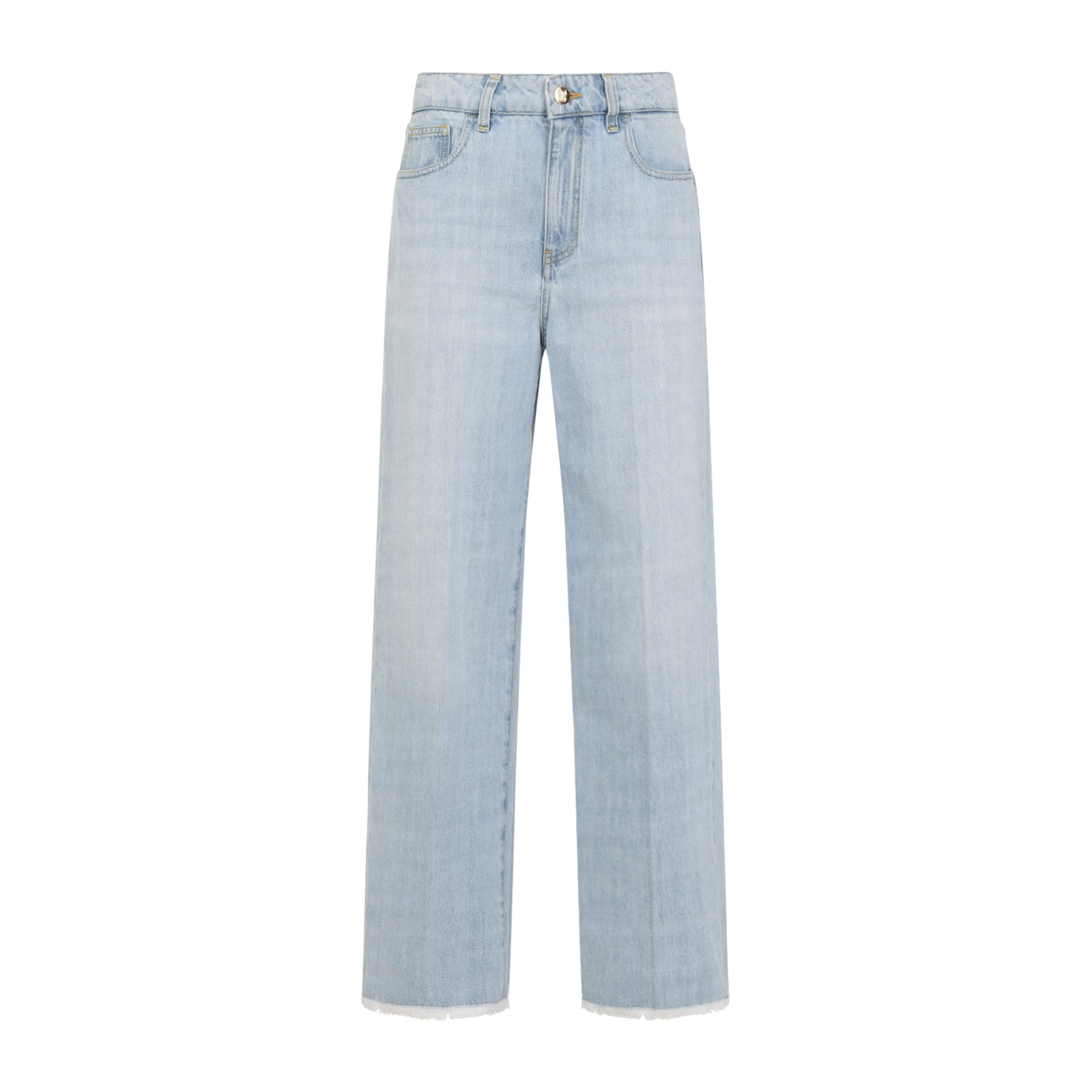 GIAMBATTISTA VALLI Straight Leg Cotton Jeans
