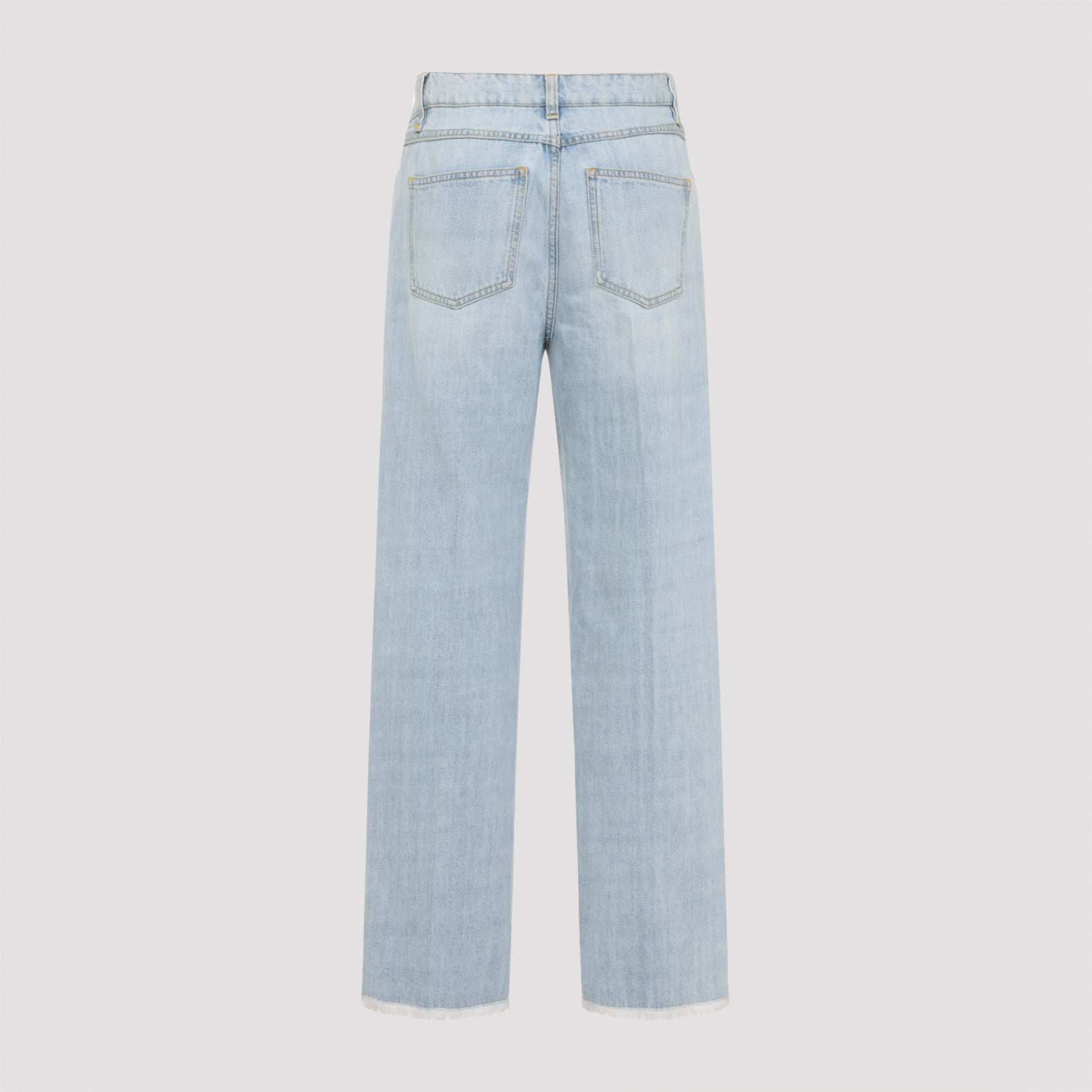 GIAMBATTISTA VALLI Straight Leg Cotton Jeans