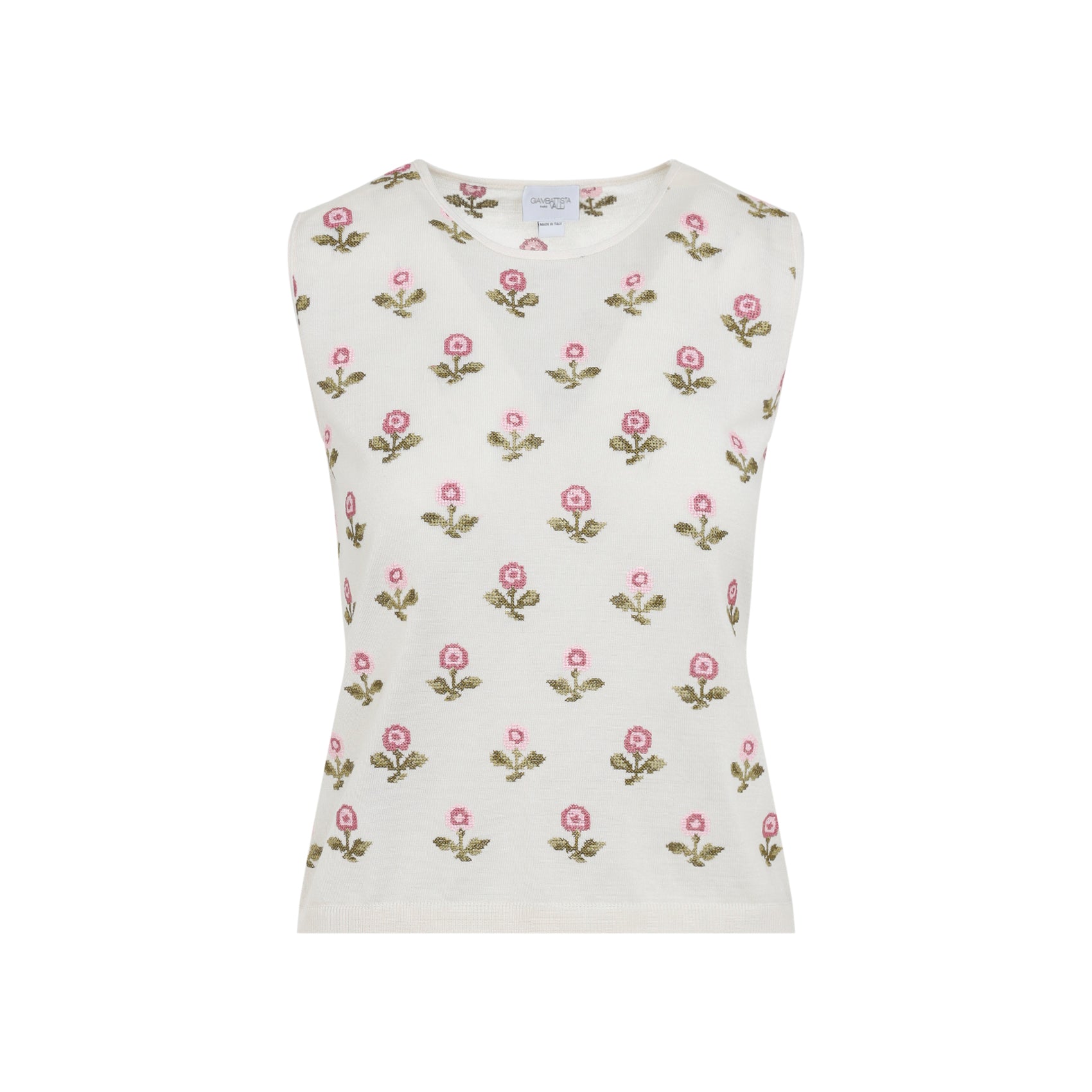 GIAMBATTISTA VALLI Cashmere Blend Knit Top for Women - FW25
