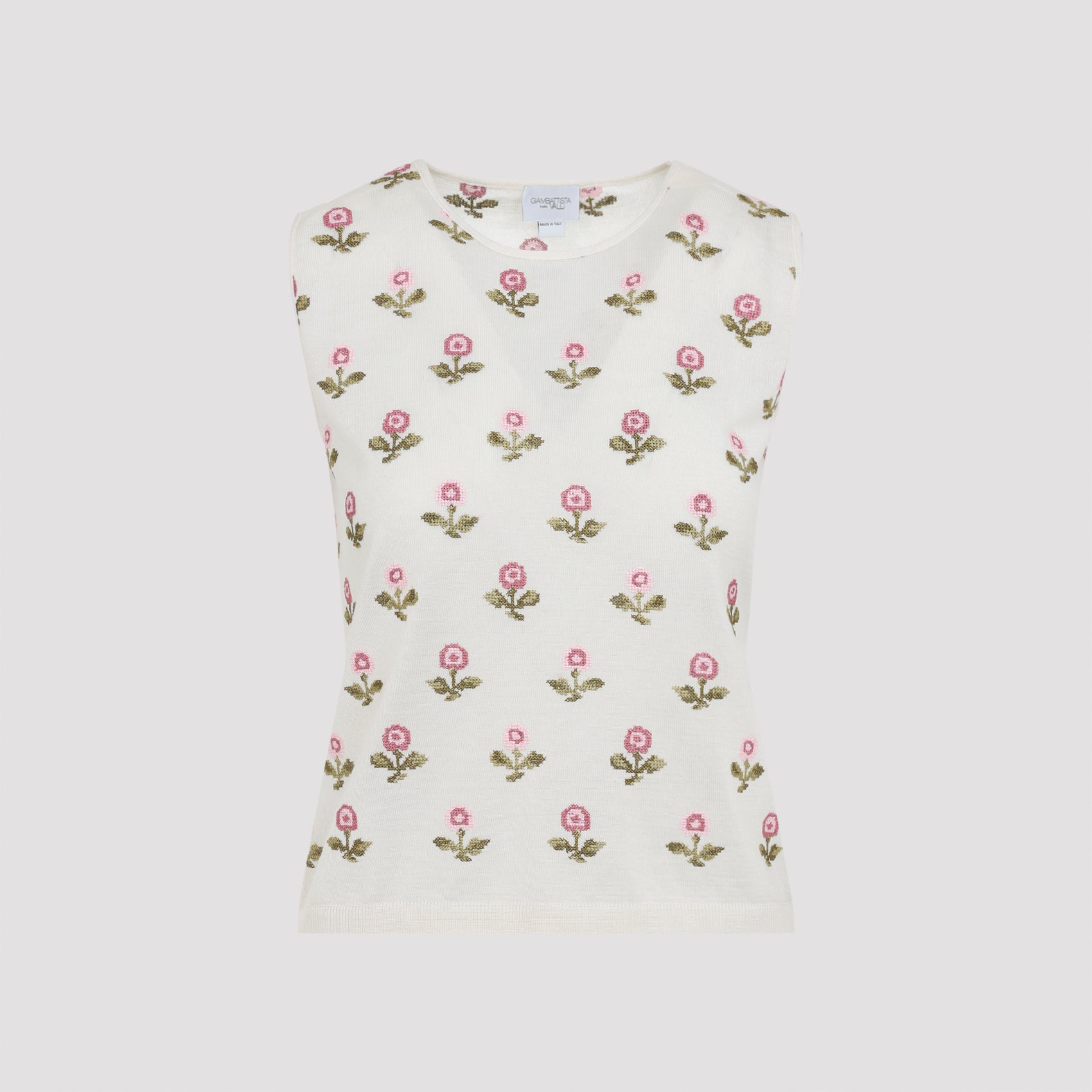 GIAMBATTISTA VALLI Cashmere Blend Knit Top for Women - FW25