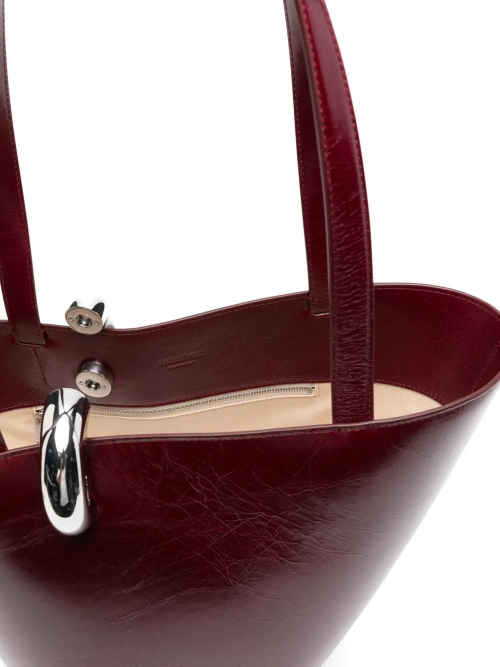 JACQUEMUS Ring-Top Mini Tote Handbag