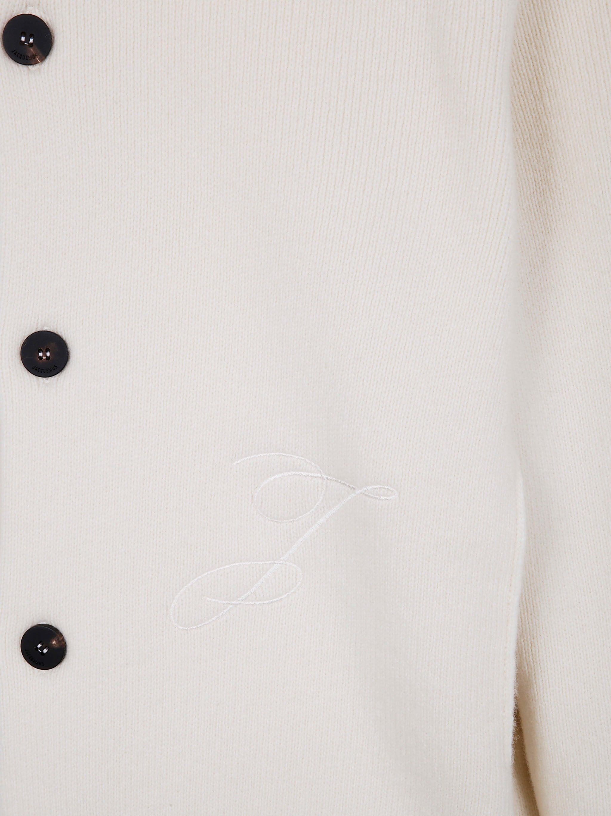 JACQUEMUS Le Cardigan Pallone - Men's Wool Blend Knitwear