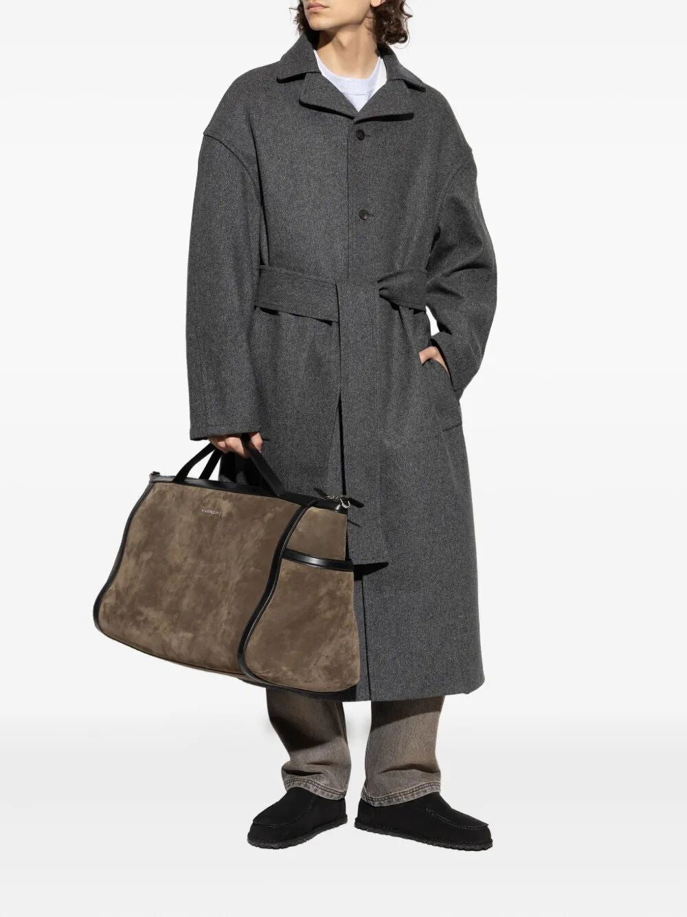 JACQUEMUS Trendy Overcoat for Men - Fall/Winter 2025