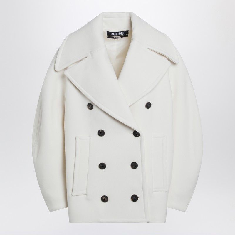 JACQUEMUS Double-Breasted Wool Jacket