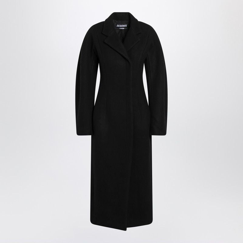 JACQUEMUS Curved Wool Jacket for Women - FW25 Collection