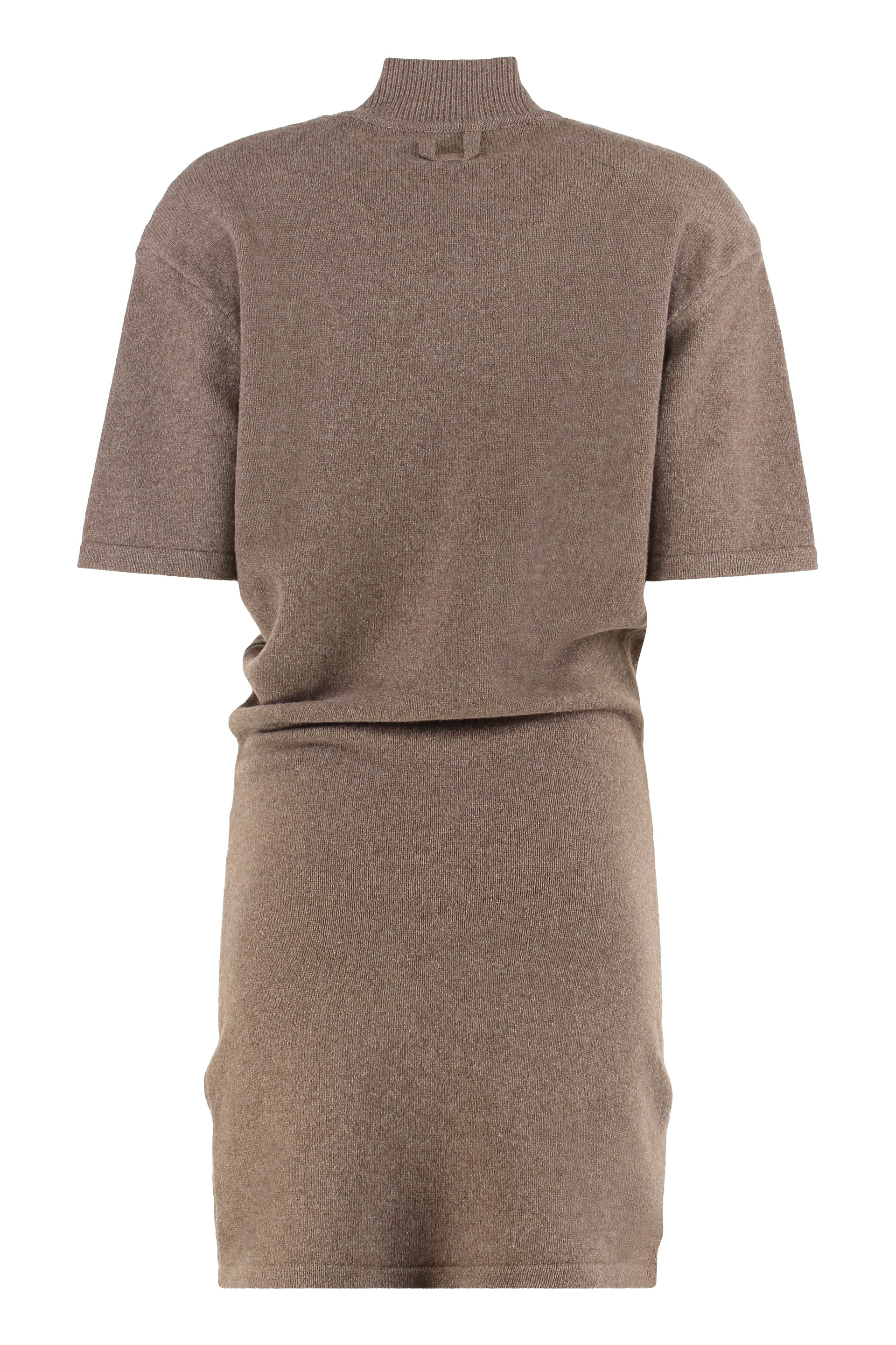 JACQUEMUS Fitted Mock Neck Sweater