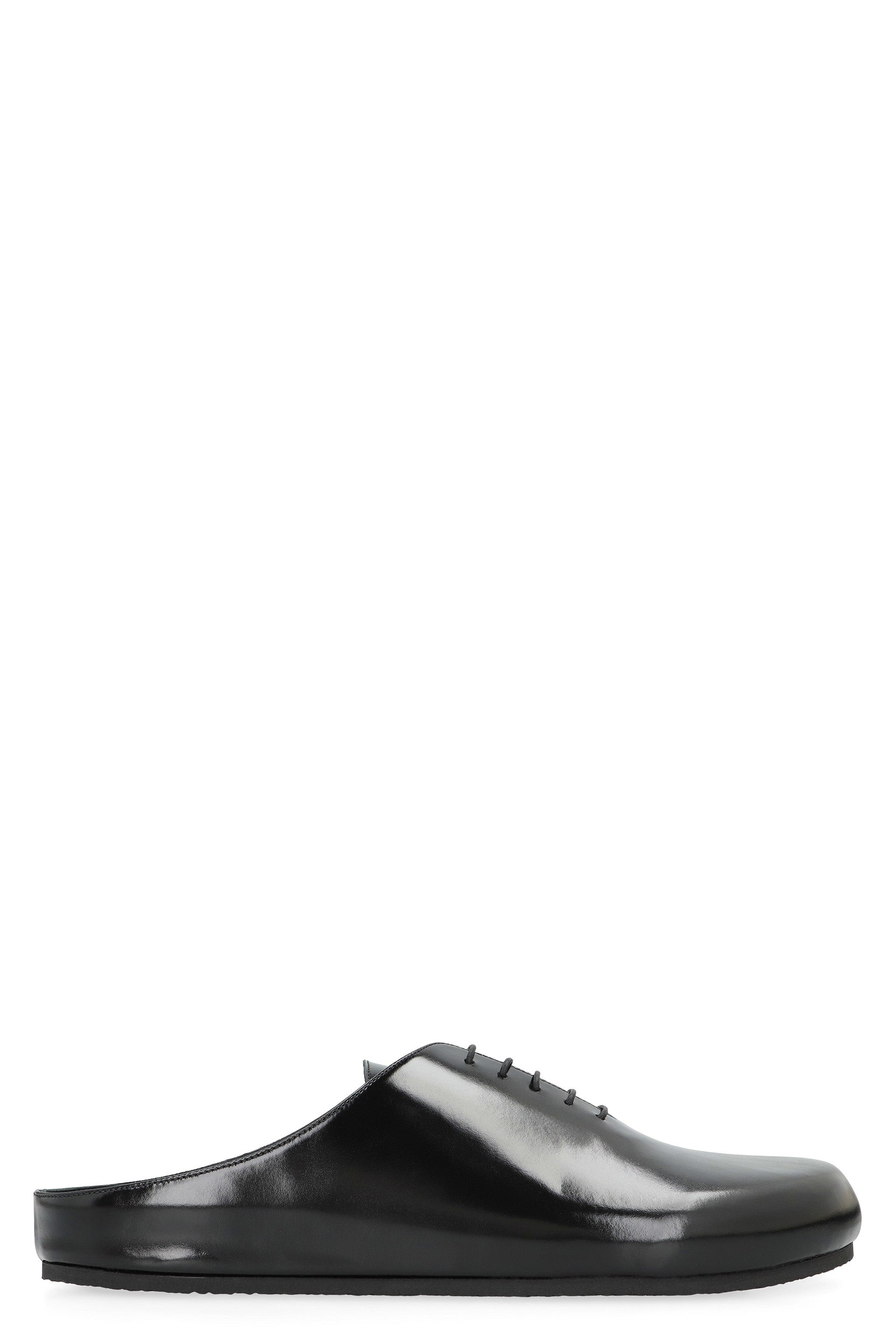 JACQUEMUS Men's Rounded Tip Derby Dress Shoes