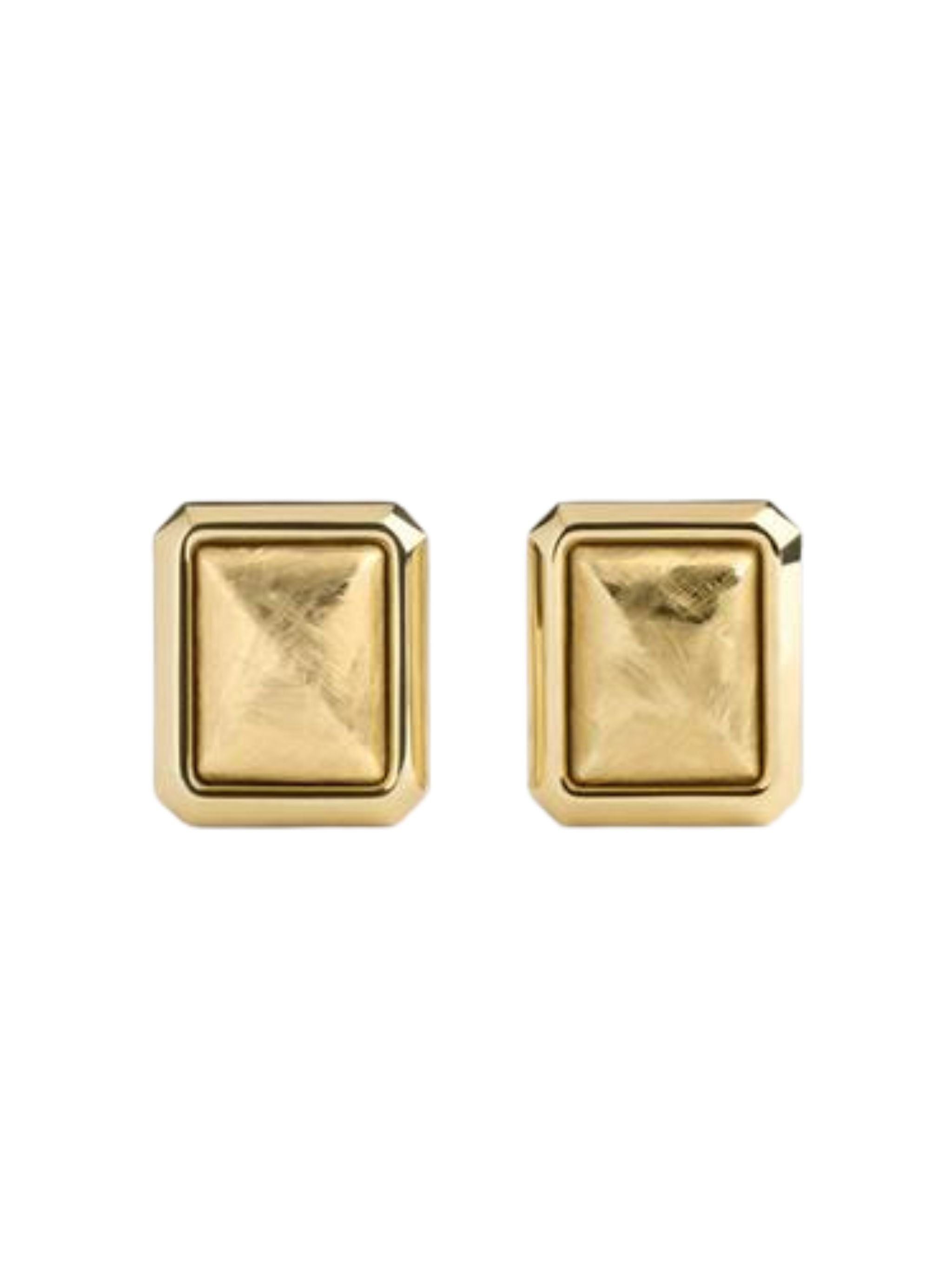 JACQUEMUS Square Pendant Earrings