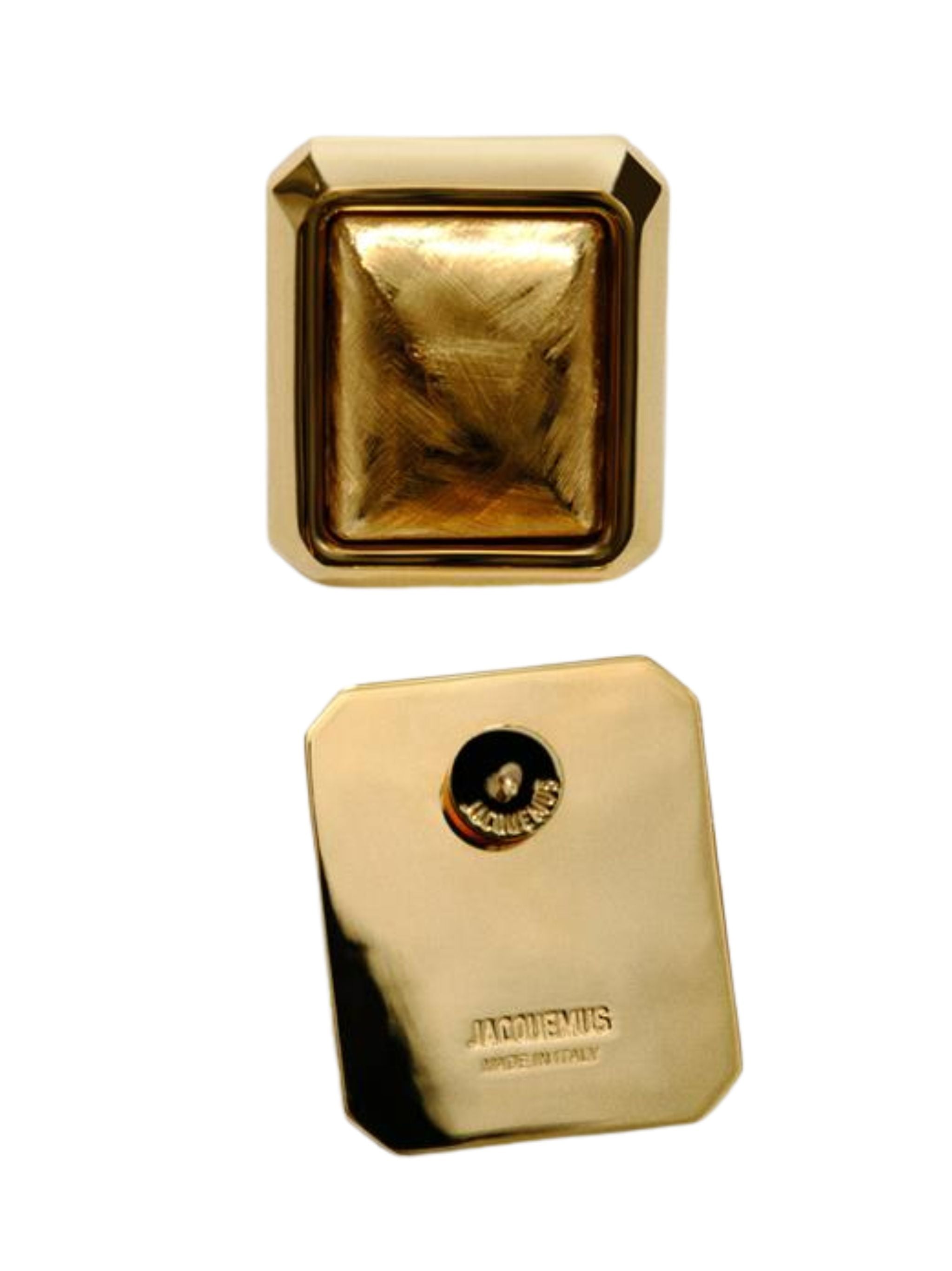 JACQUEMUS Square Pendant Earrings