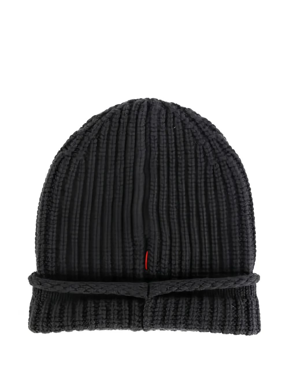 CASEY CASEY Ribbed Roll-Up Beanie