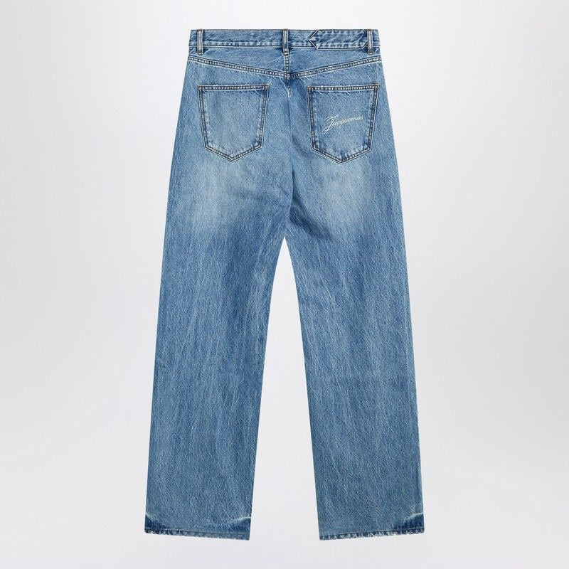 JACQUEMUS Straight Leg Denim Pants - Men's 33