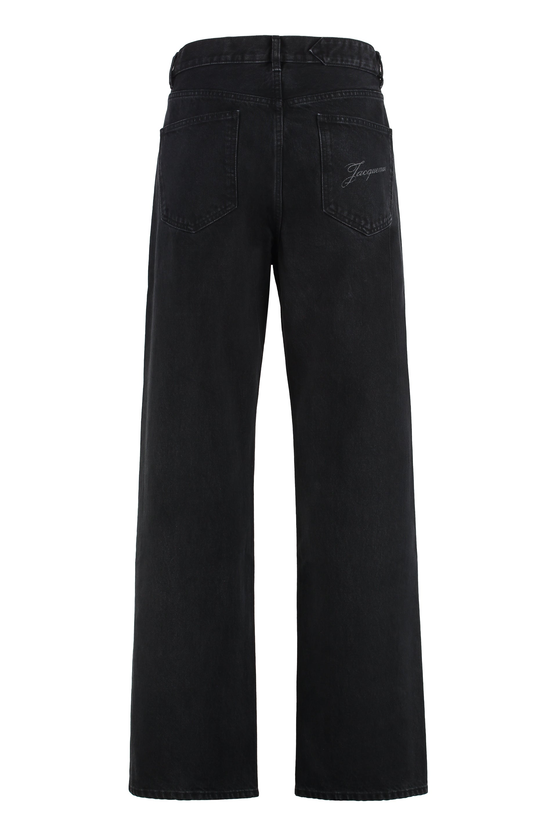 JACQUEMUS 5-Pocket Straight-Leg Jeans
