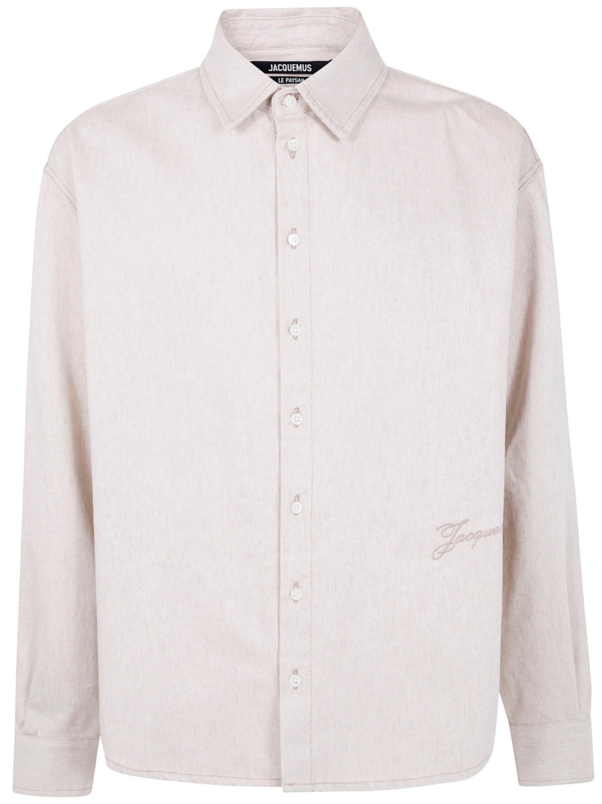 JACQUEMUS Men's Nimes Simon Shirt