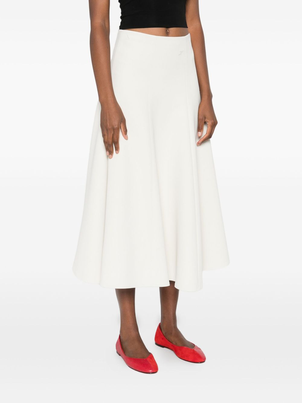 JACQUEMUS Natural Triangle Skirt