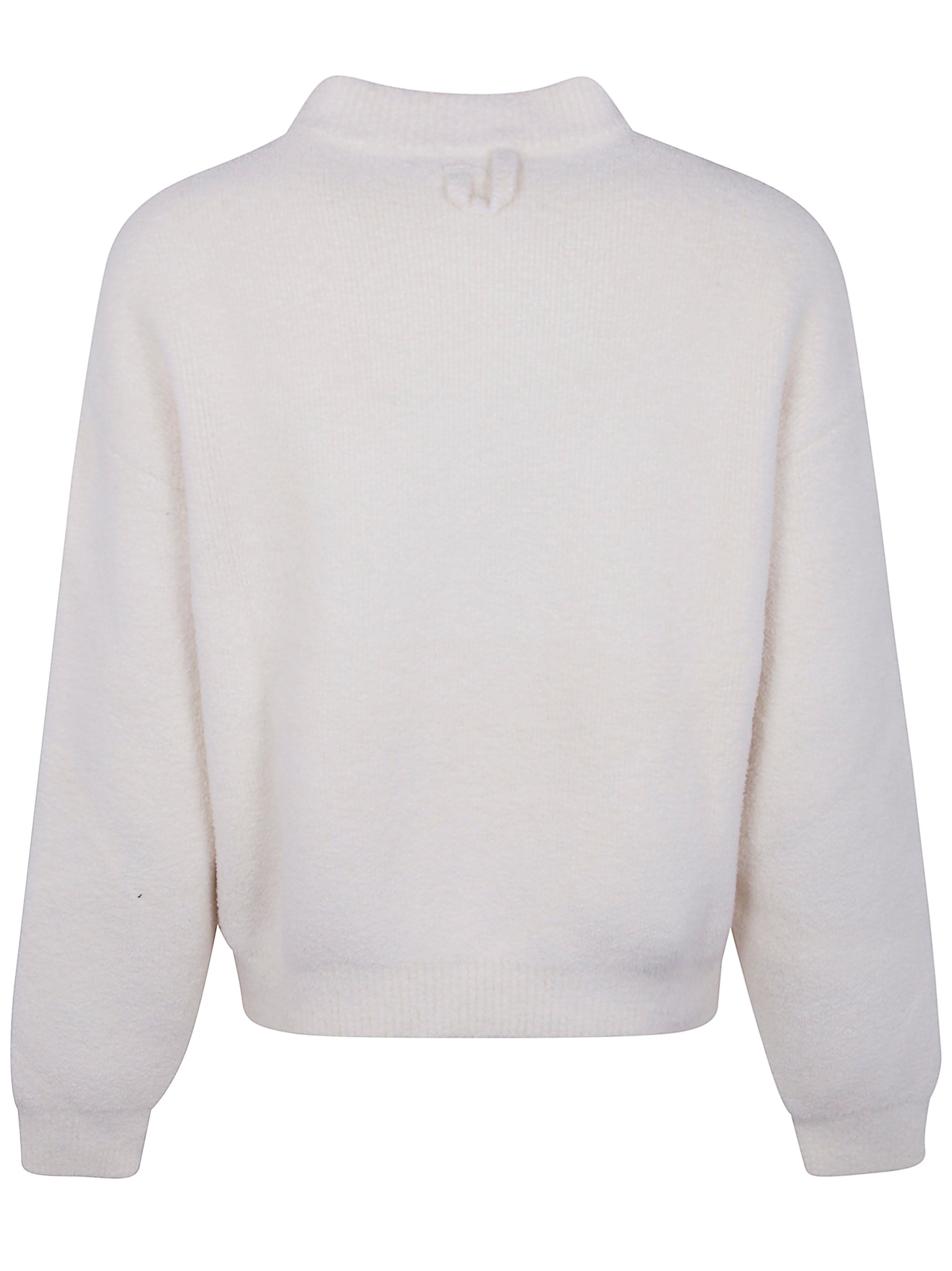 JACQUEMUS Curved Knit Pullover for Men