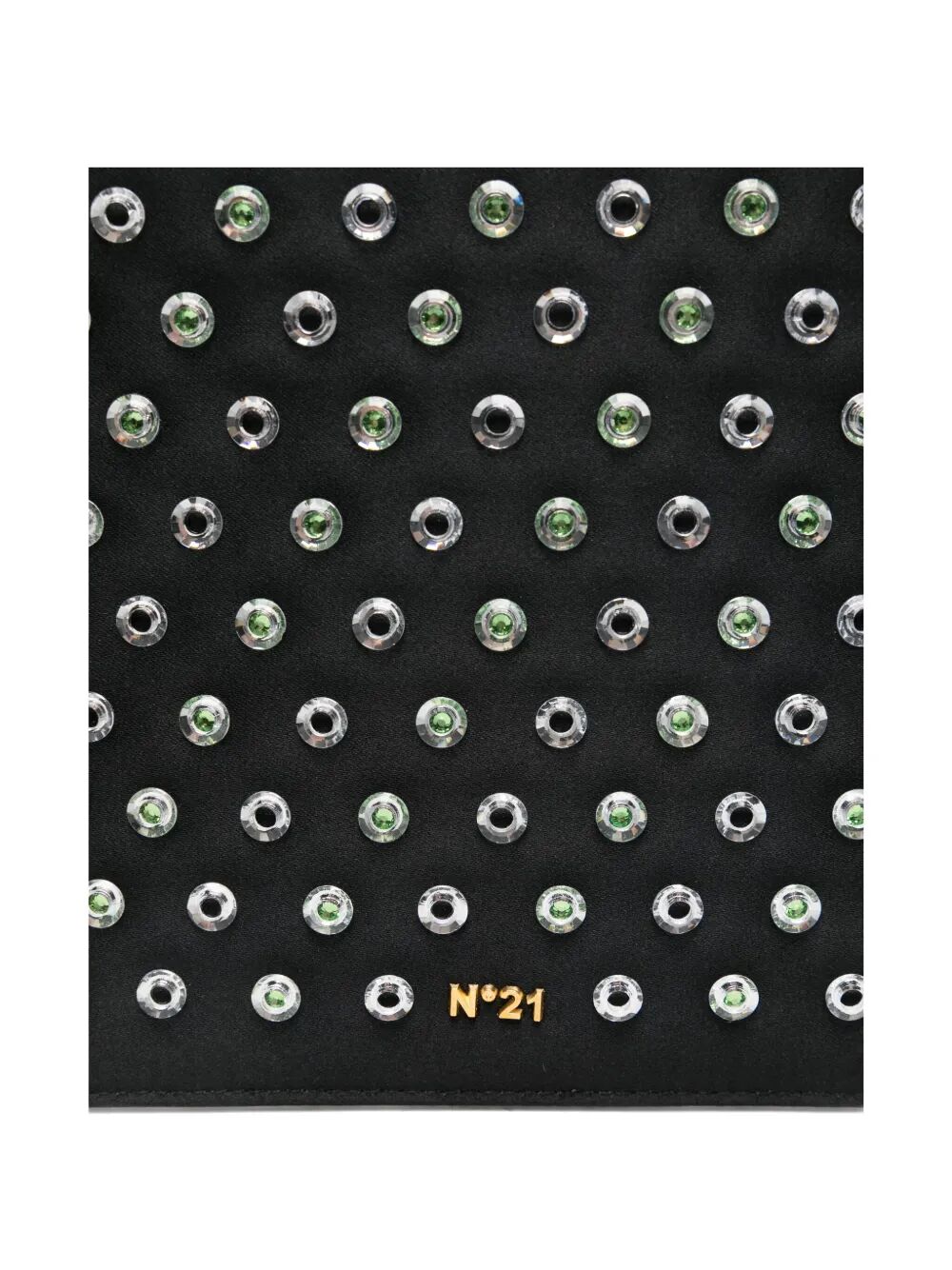 N21 Large Satin Hotfix Handbag