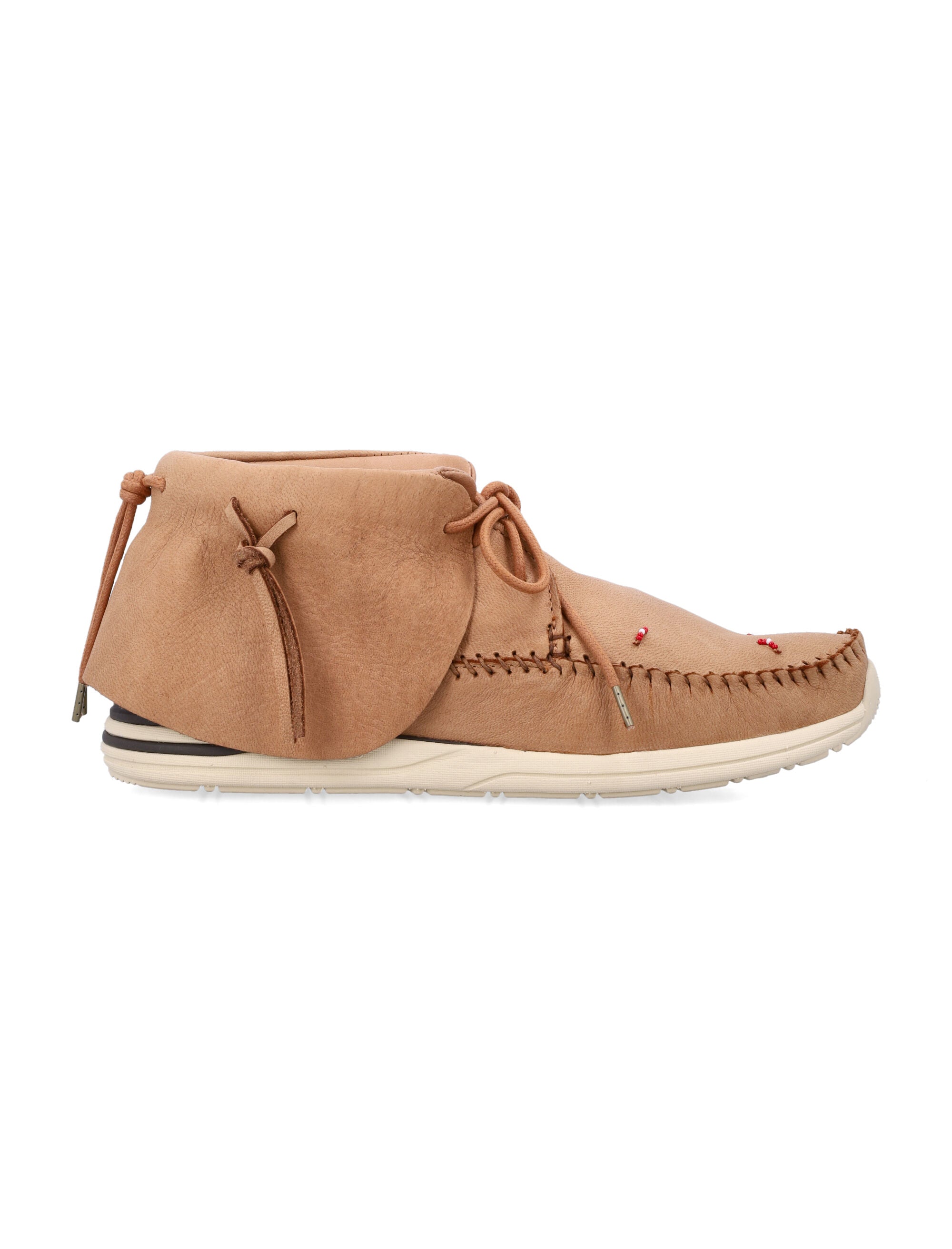 VISVIM Handcrafted Sneakers with Beaded Detail - SS25 Collection
