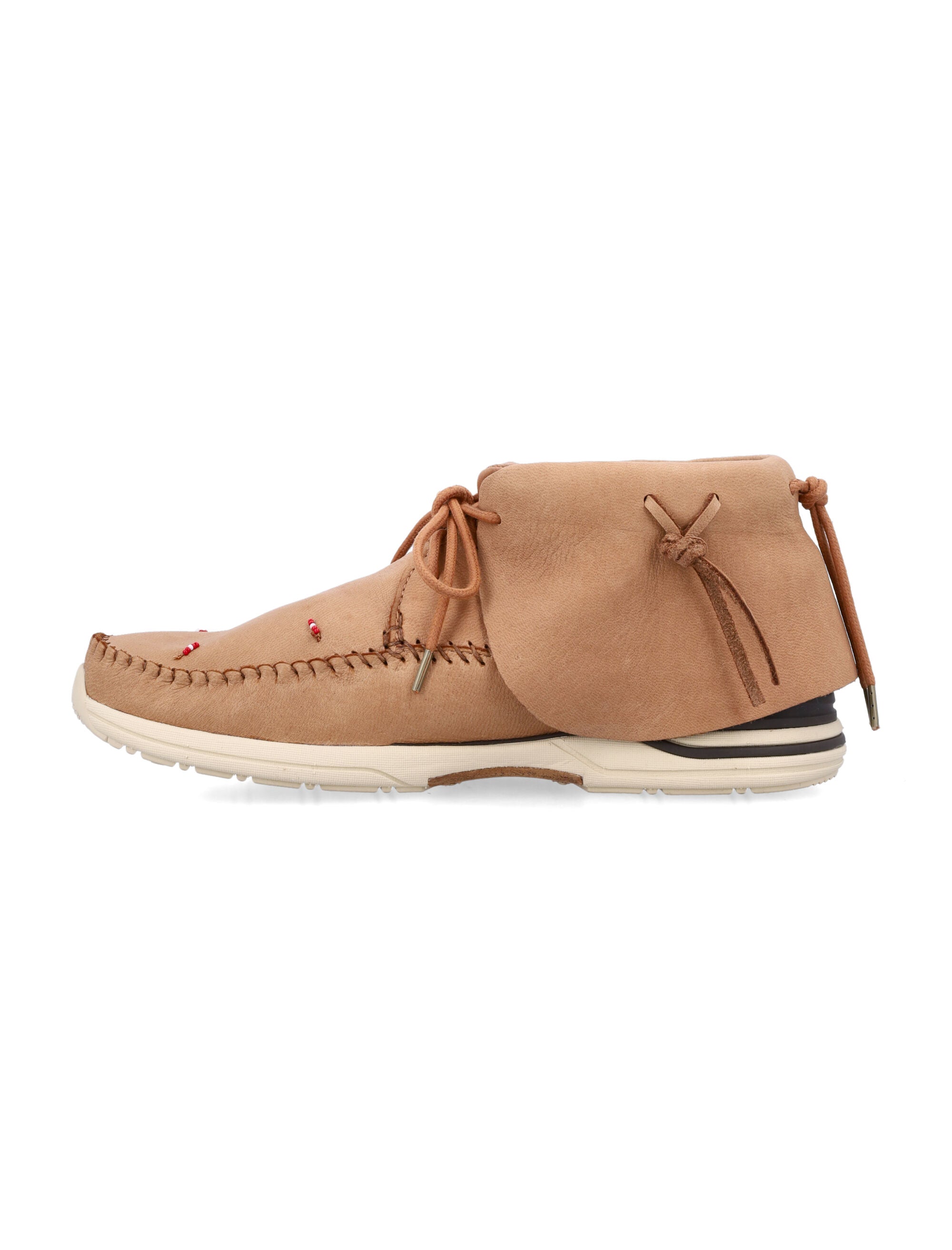 VISVIM Handcrafted Sneakers with Beaded Detail - SS25 Collection