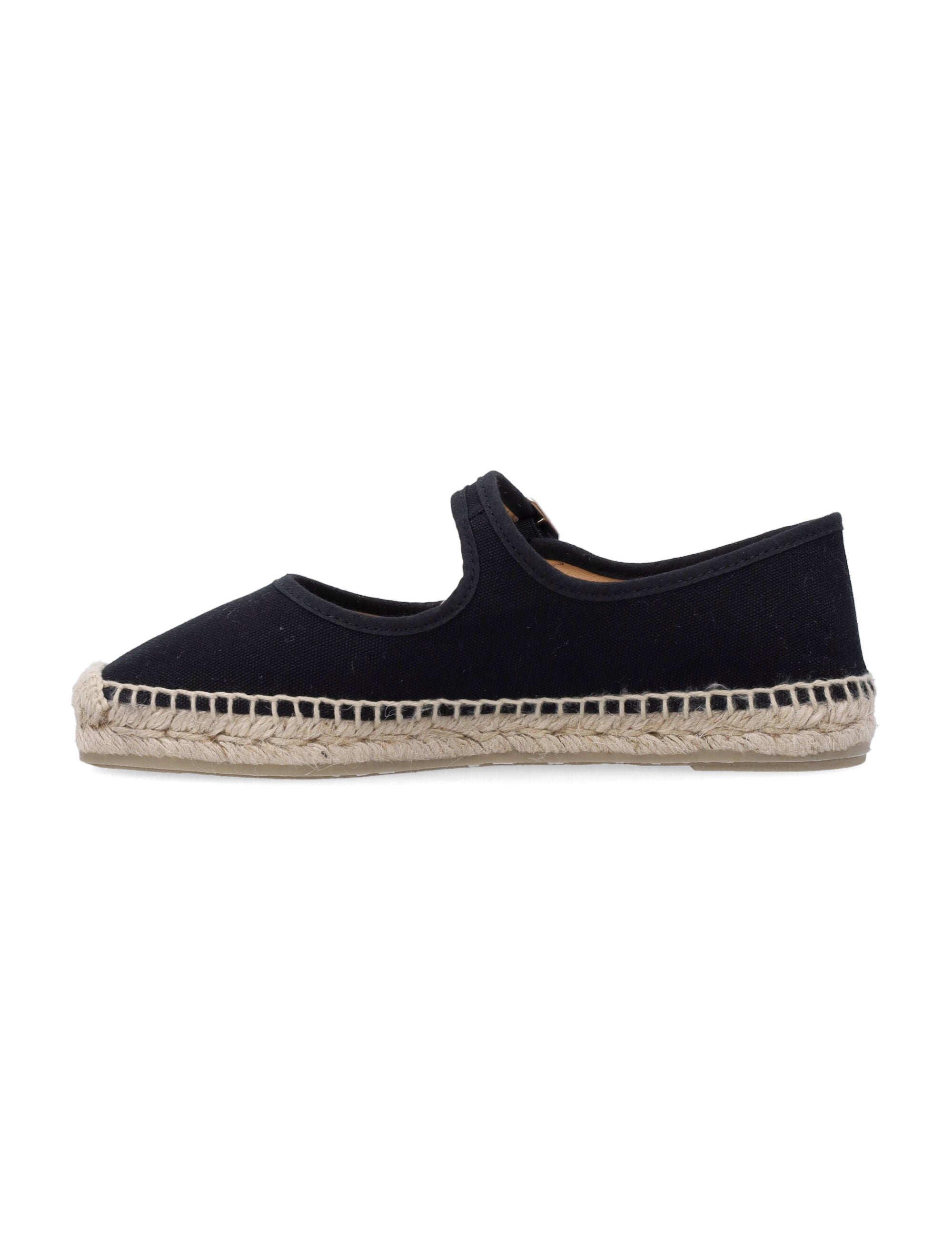 CASTAÑER Classic Mary-Jane Style Flat Espadrille
