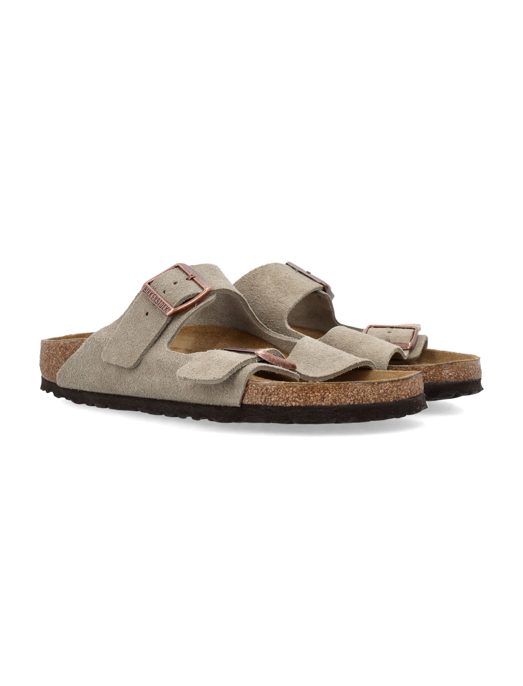 BIRKENSTOCK Suede Arizona Sandals - Men's Narrow Fit