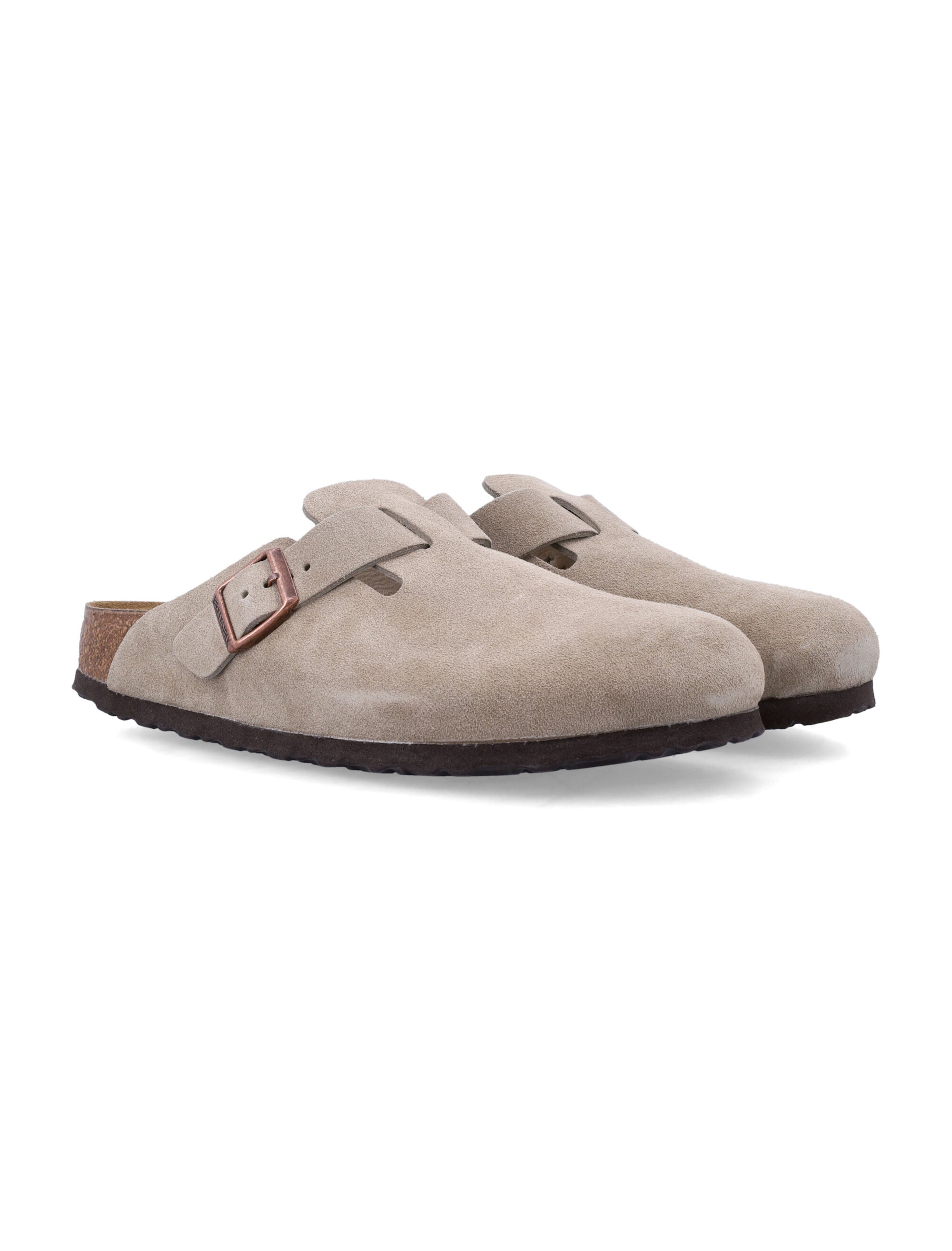 BIRKENSTOCK Men's Suede Boston Clogs
