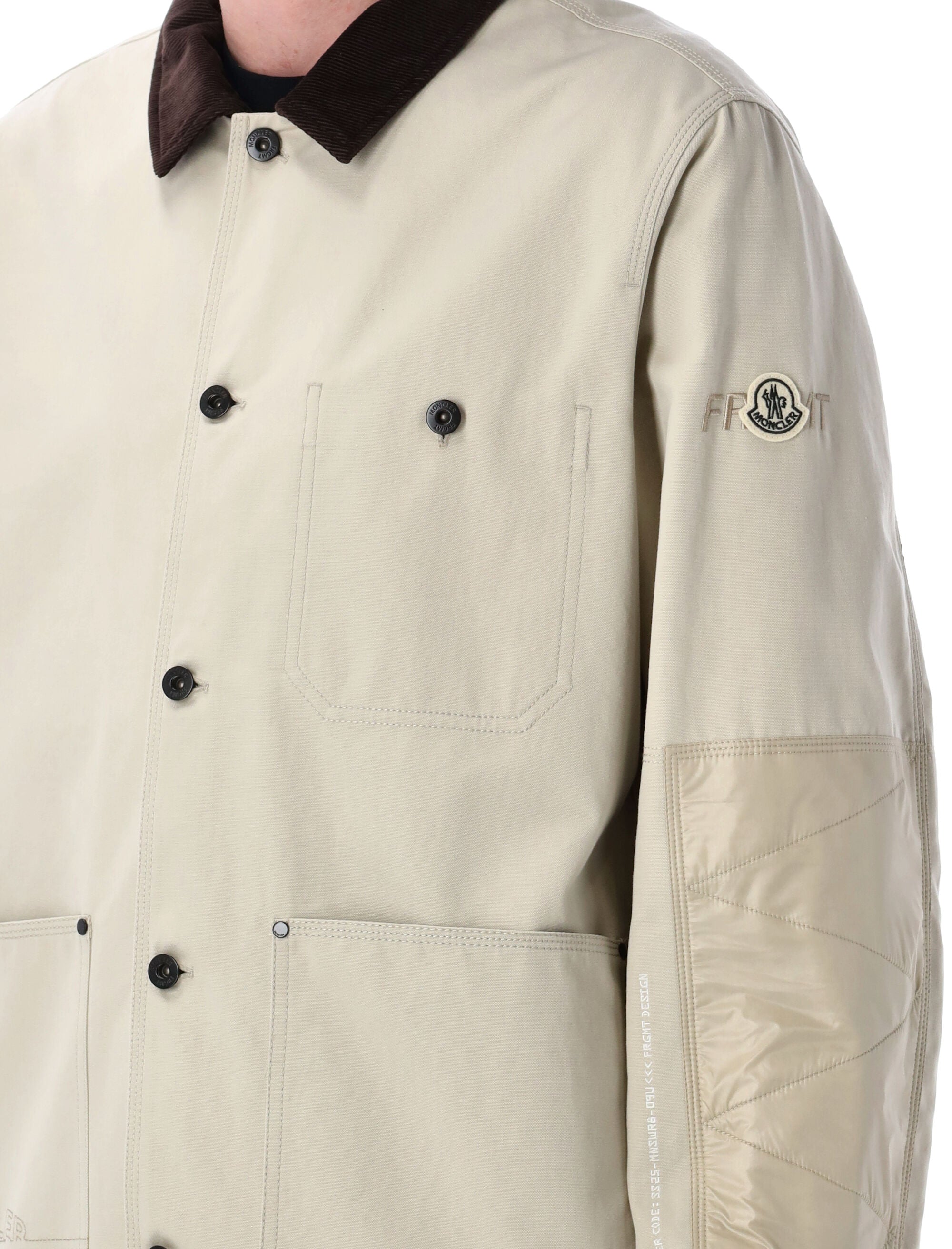 MONCLER GENIUS Men's Cotton Shirt Jacket - Size 4