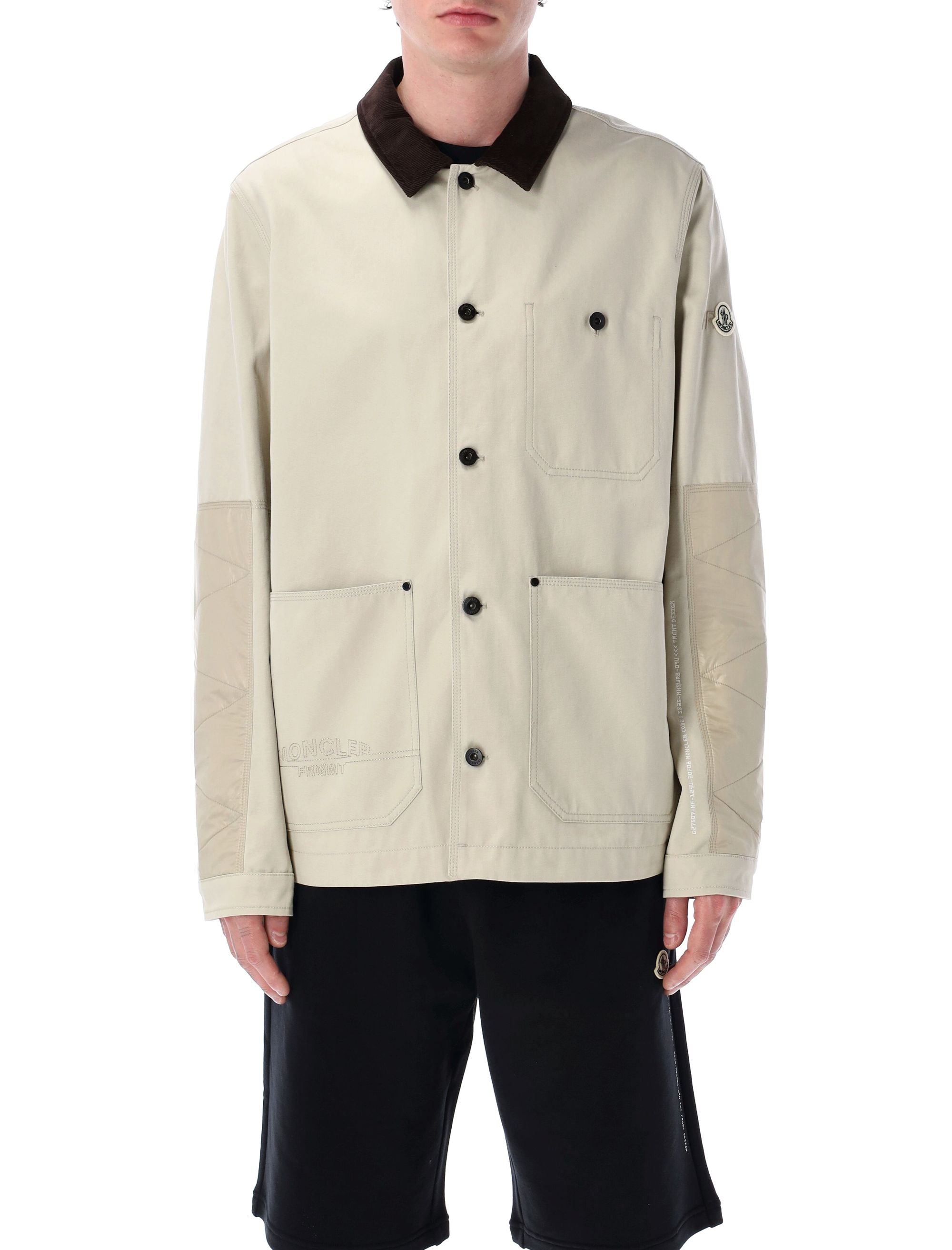 MONCLER GENIUS Men's Cotton Shirt Jacket - Size 4
