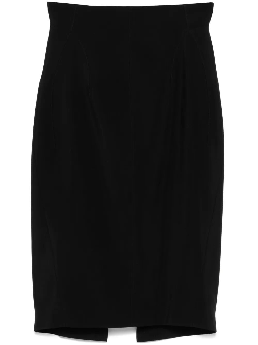 MUGLER Pencil Midi Skirt