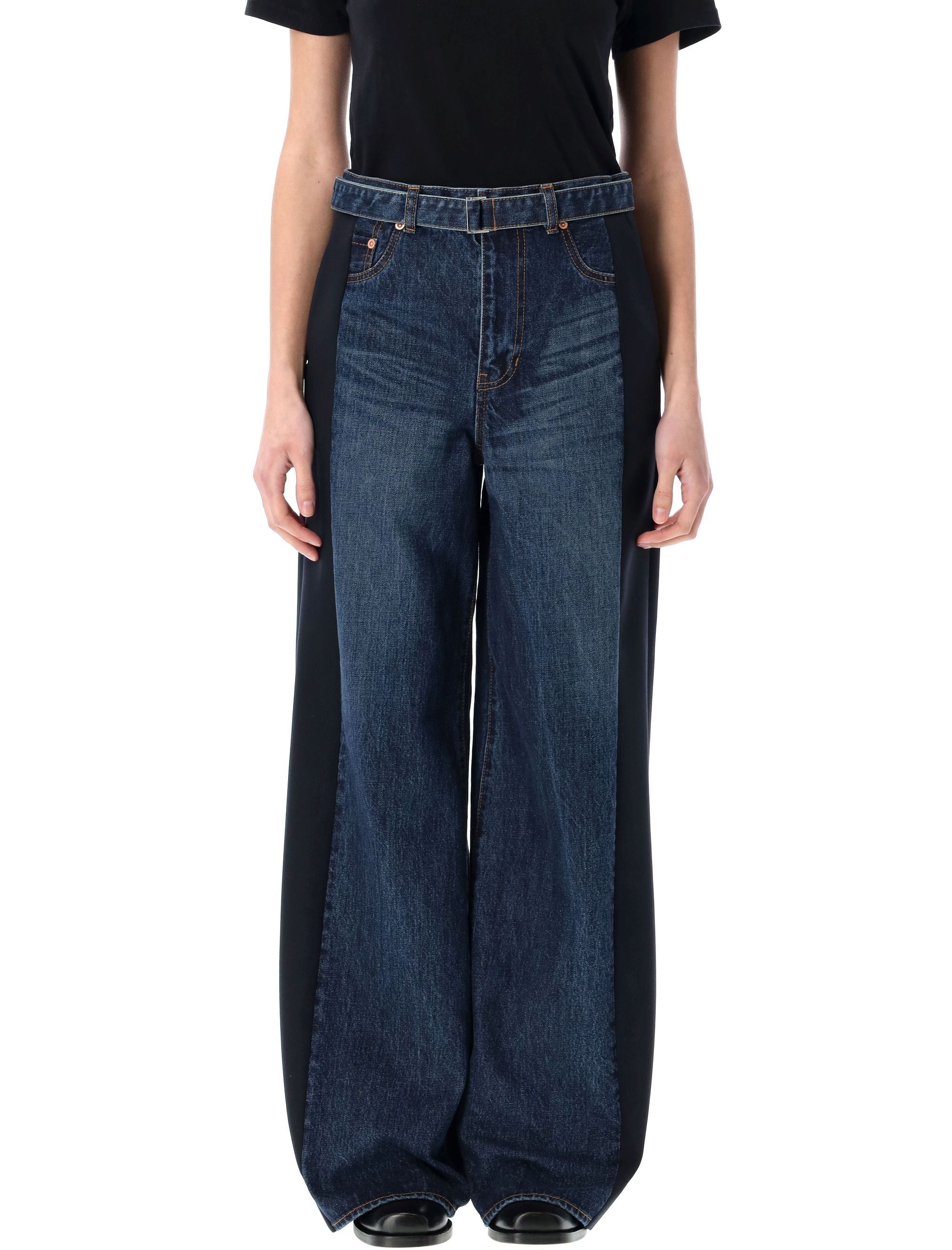 SACAI Wide Denim Pant Size 2