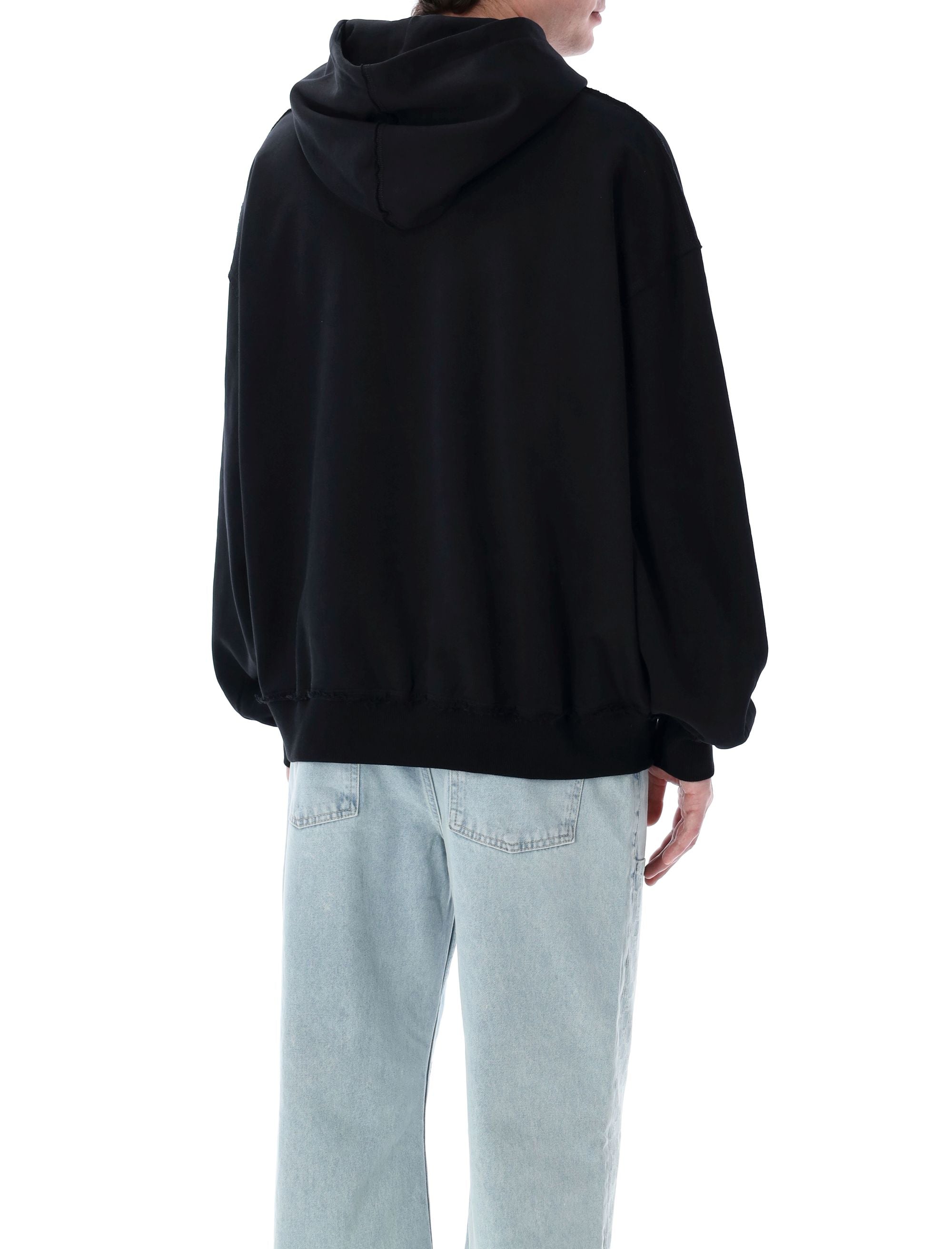 MISBHV Hollywood Hoodie with Crystal-Cut Accents - Size L