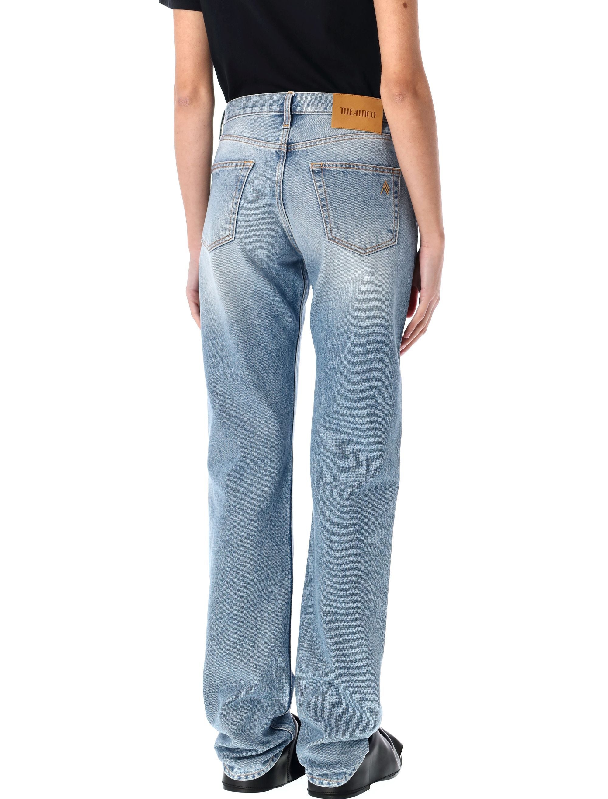 THE ATTICO Long Denim Pants - Size 26