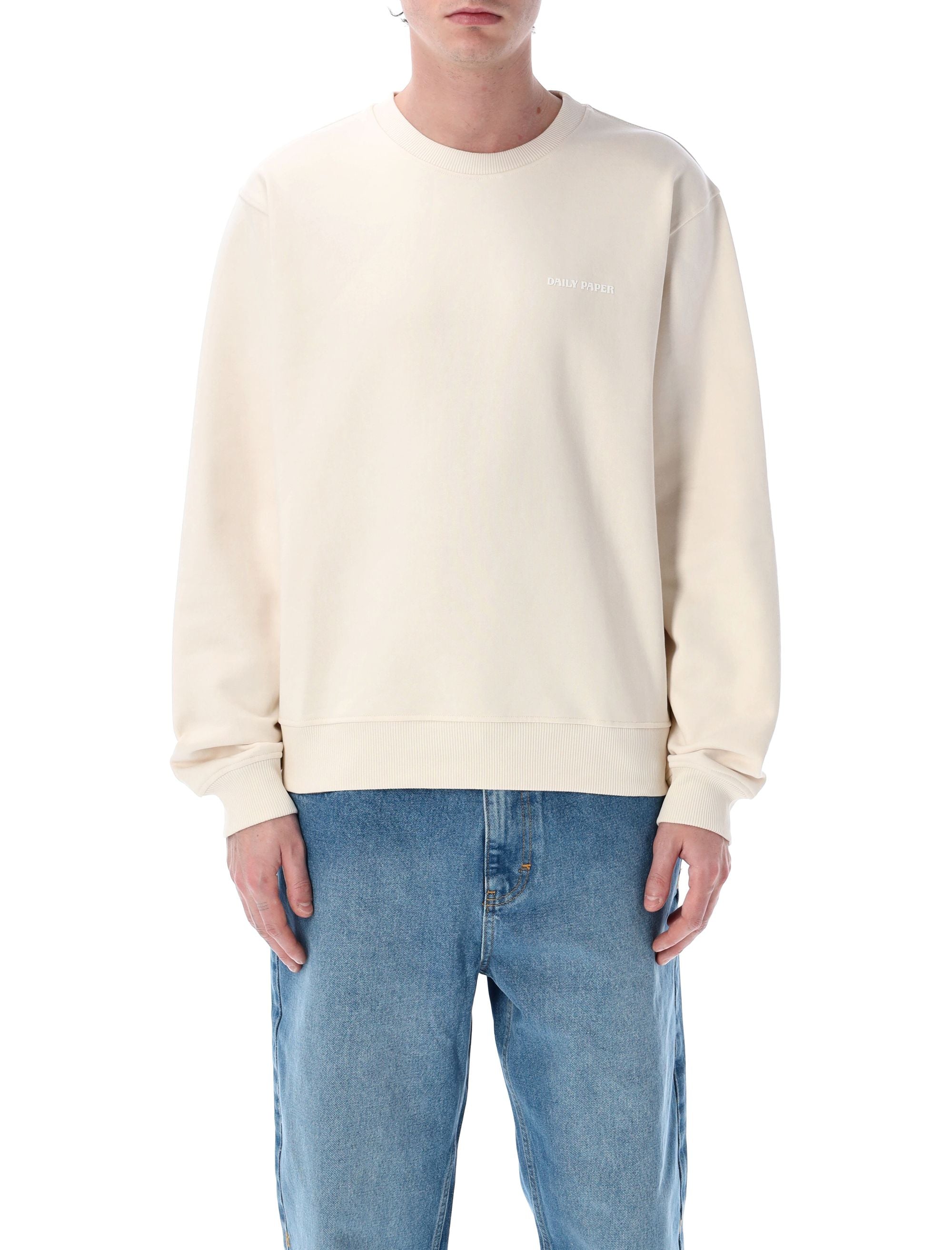 DAILY PAPER Crewneck T-Shirt for Men - Regular Fit, Size L