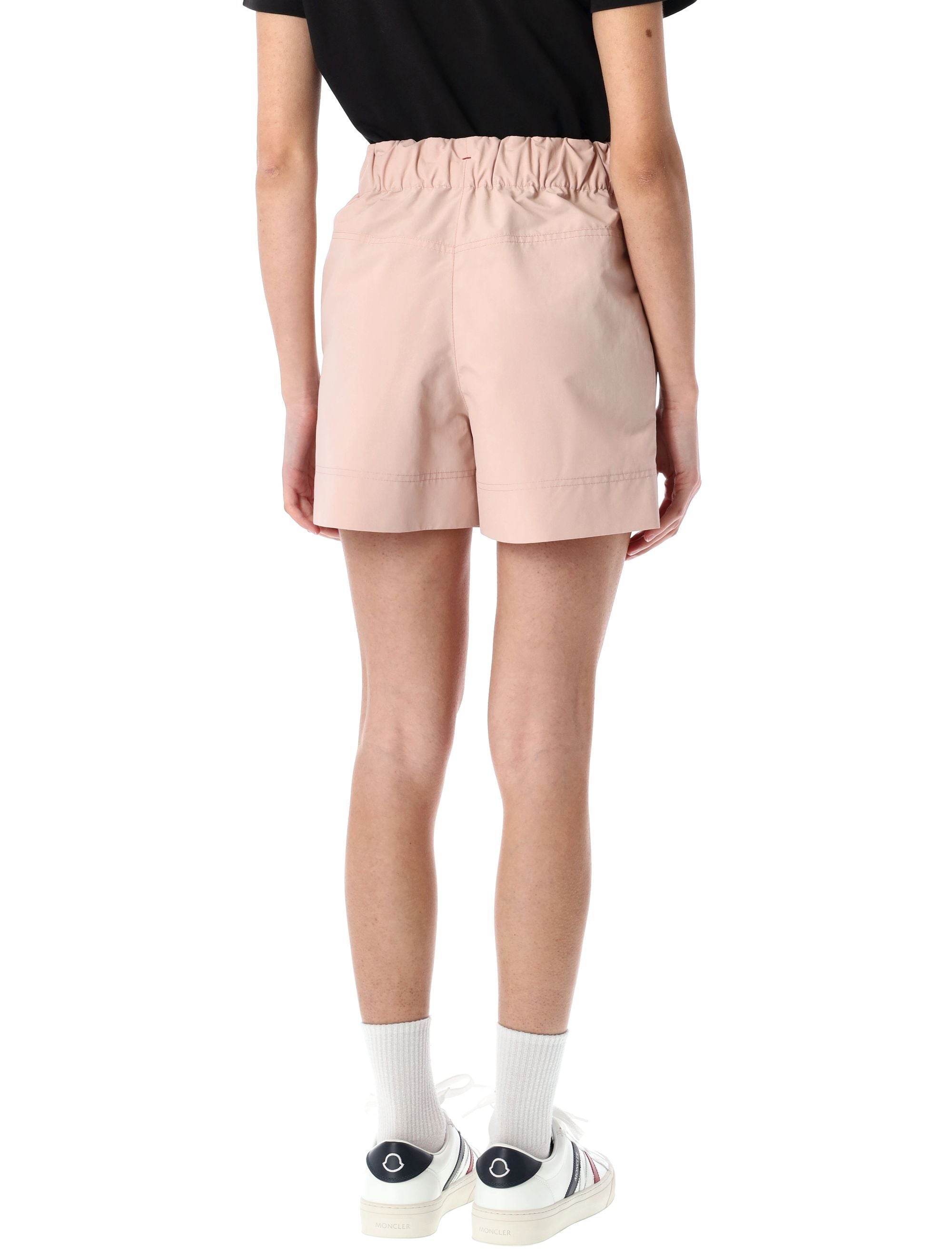 MONCLER GRENOBLE Technical Froissé Mini Shorts