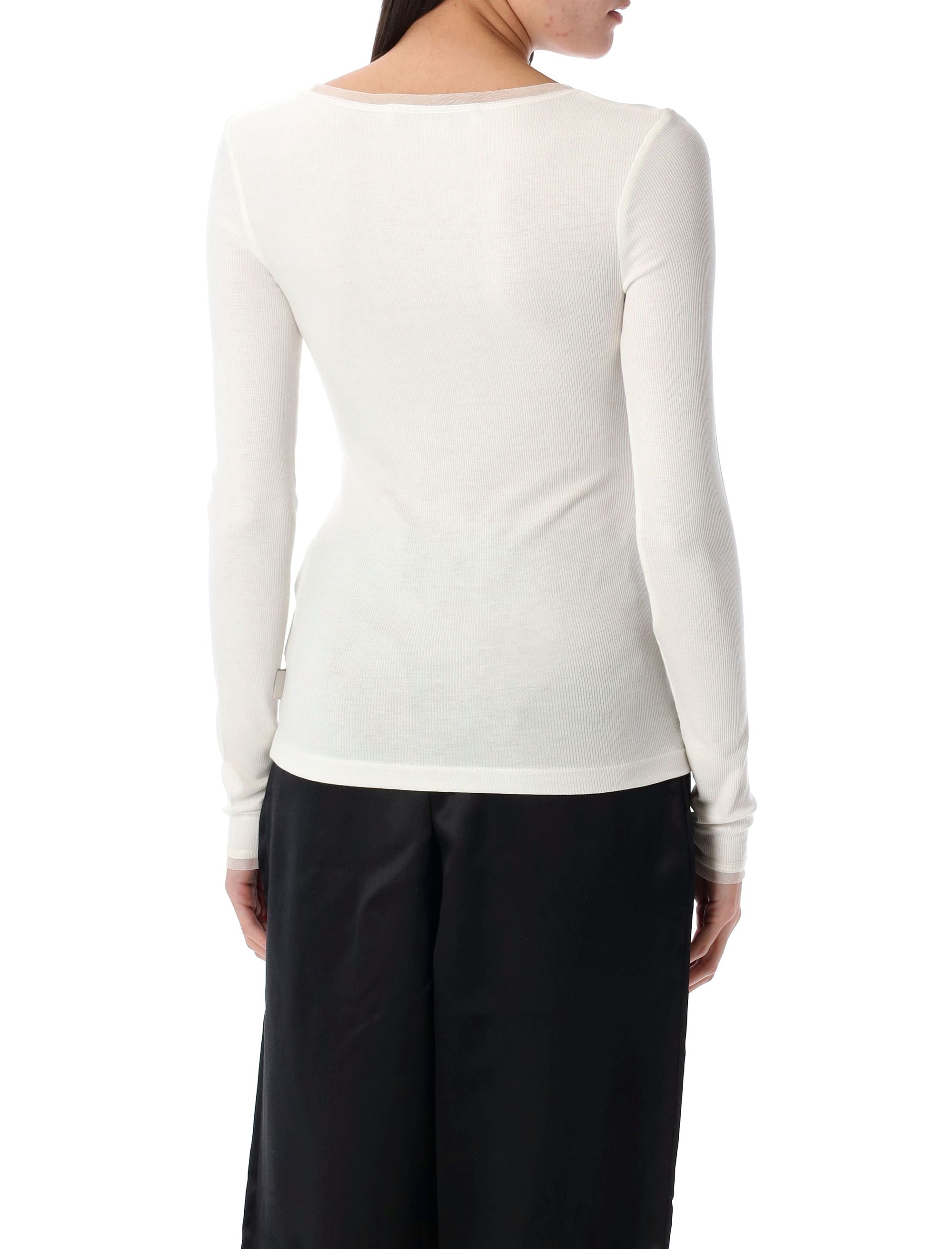 REMAIN Long Sleeve T-Shirt Top for Women - Size 34