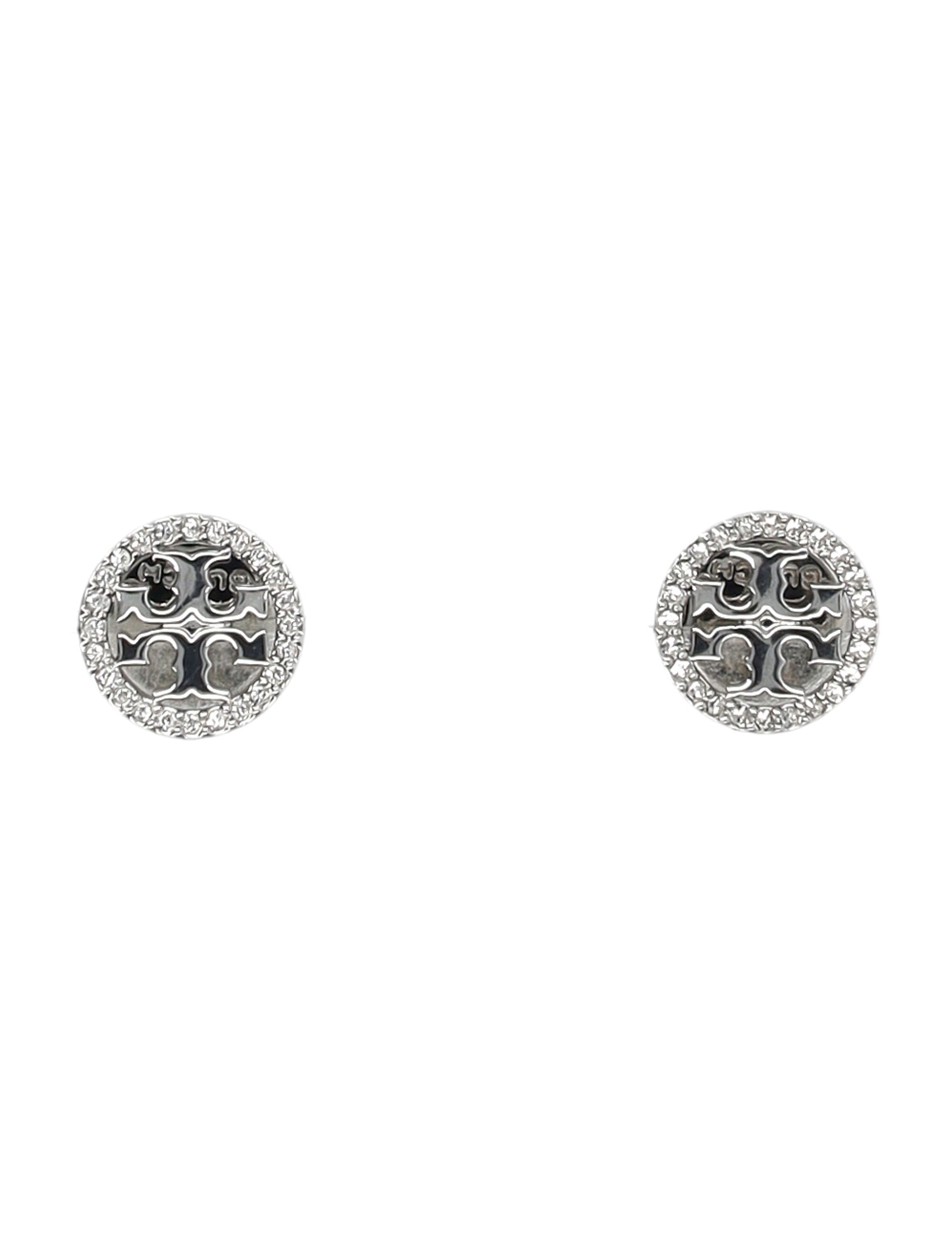 TORY BURCH Miller Pave Stud Earrings