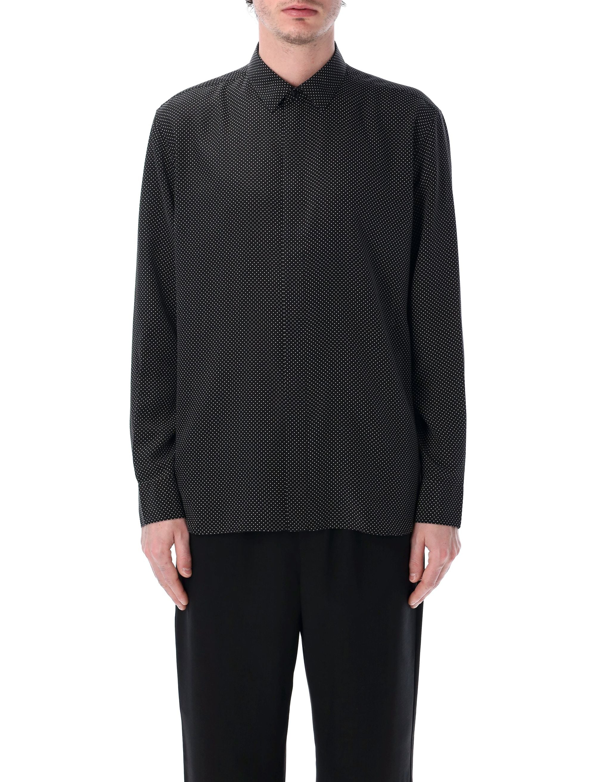 SAINT LAURENT Silk Shirt - Size 41