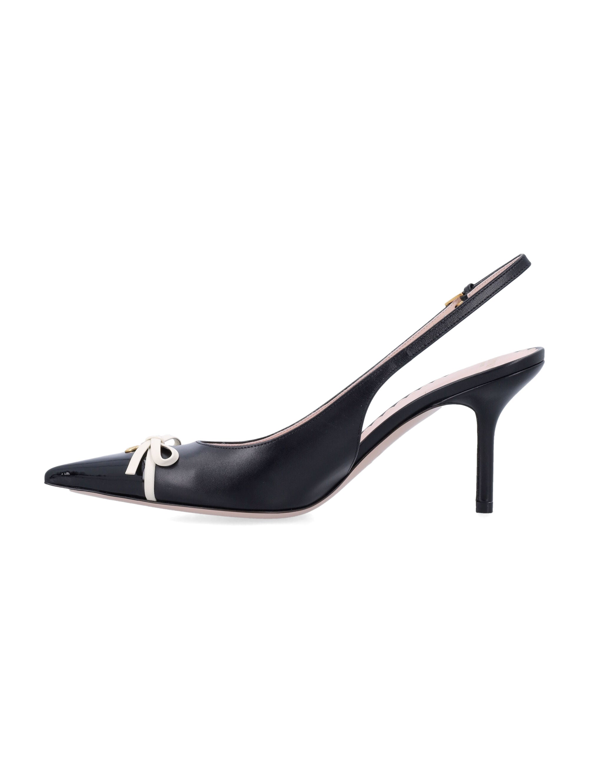 VALENTINO GARAVANI Elegant Pointed Toe Slingback Pump with Stiletto Heel